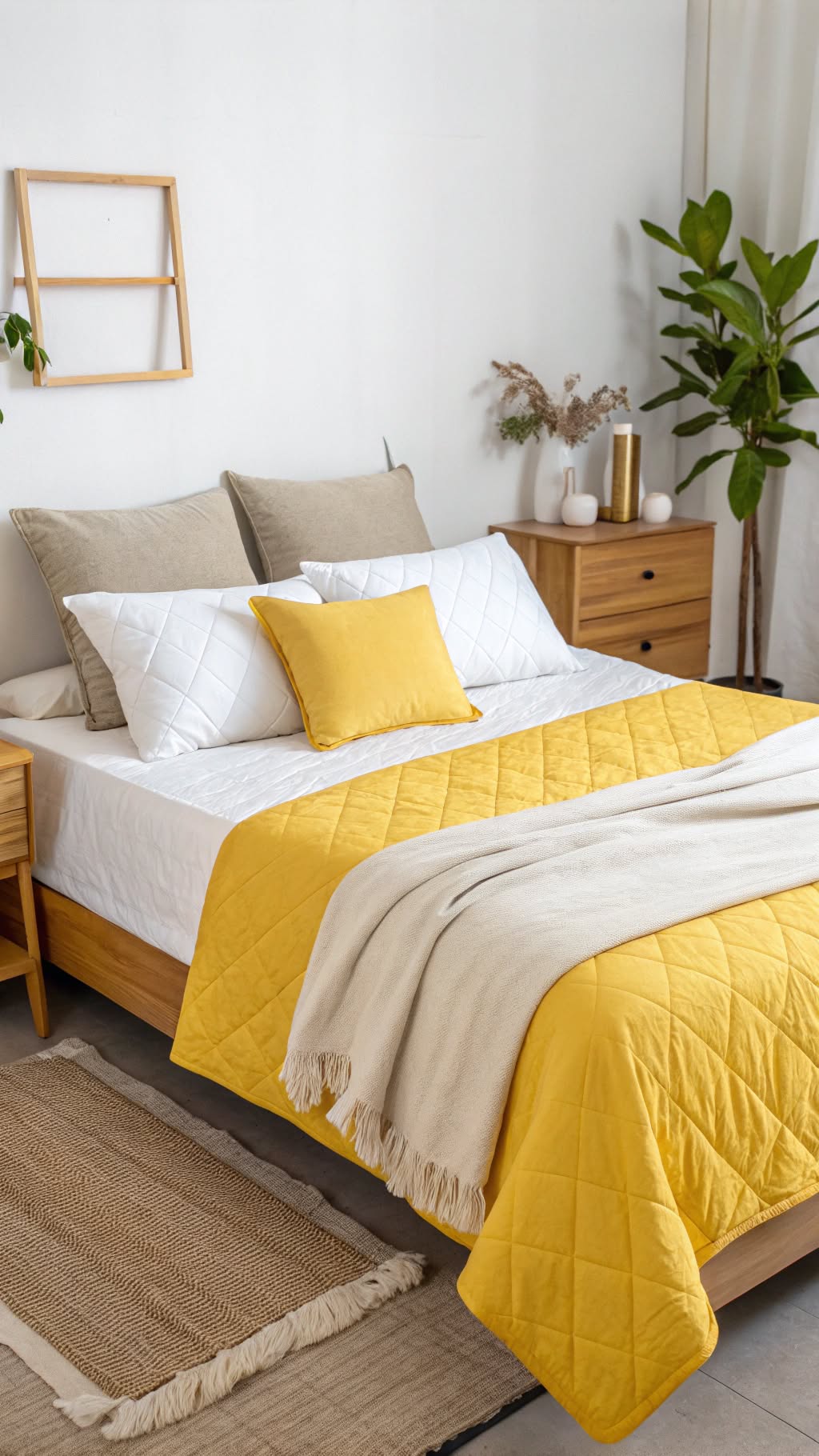 20. Yellow Bedding with Neutral Layers
