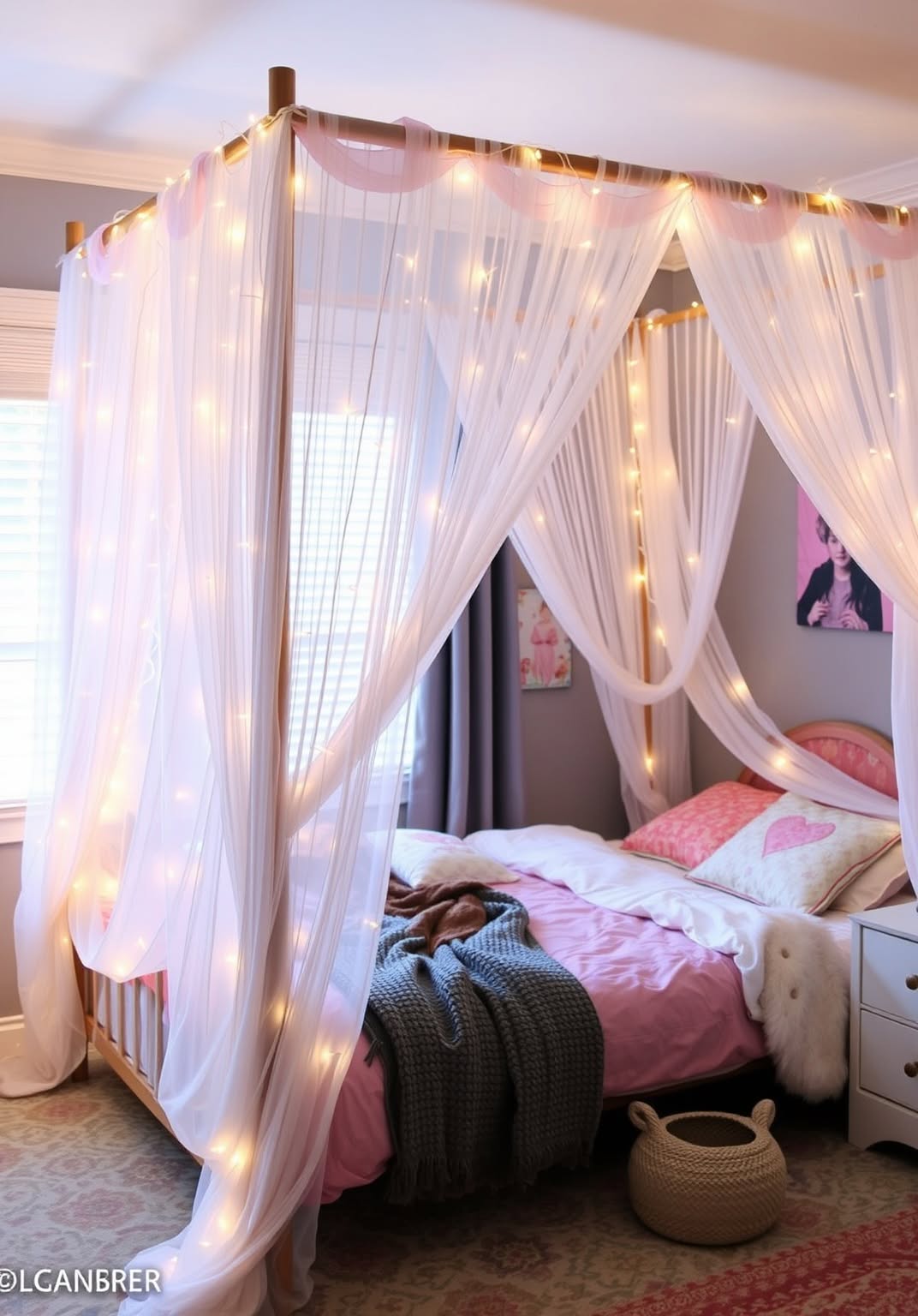 21. Dreamy Canopy Bed