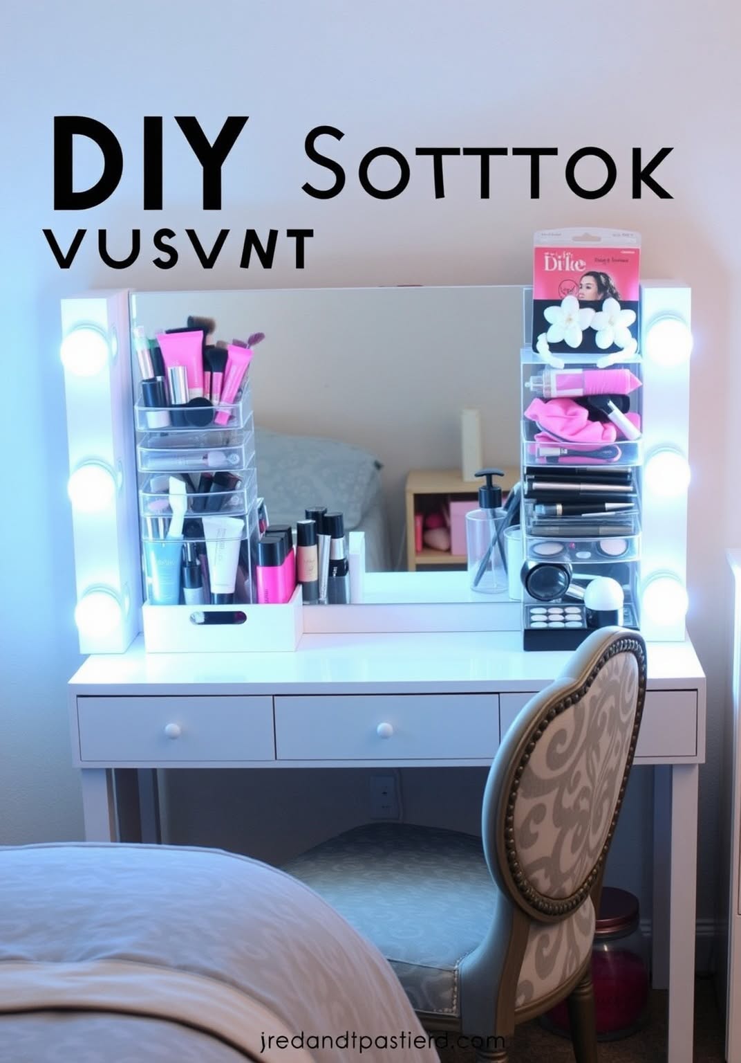 22. DIY Vanity Station