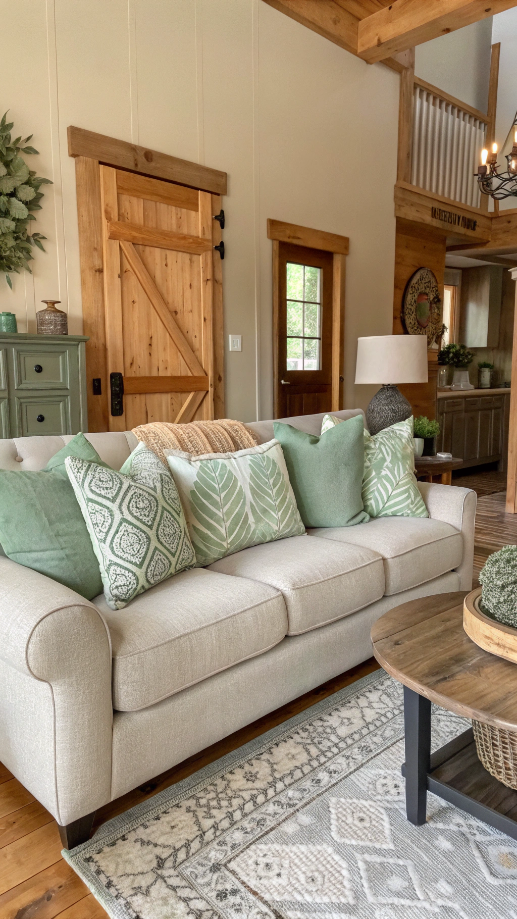 2. Neutral Palette with Pops of Color