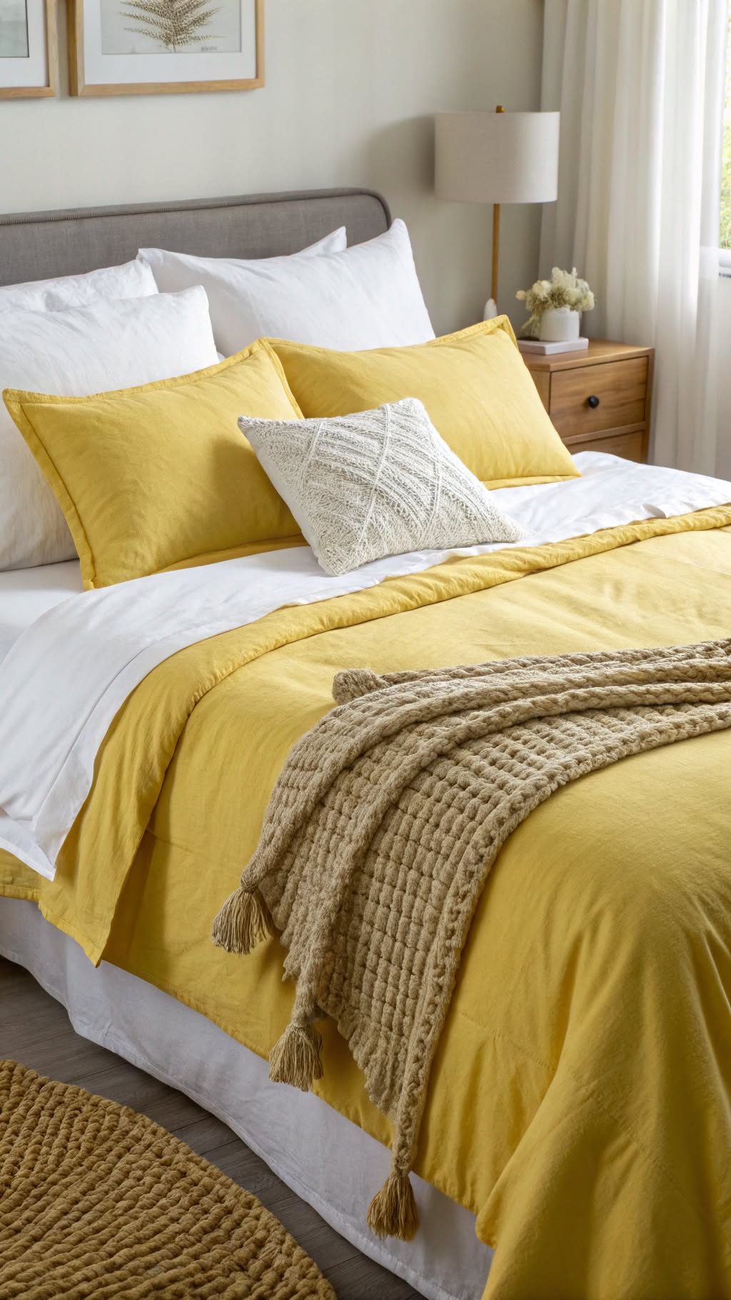 2. Use Yellow Bedding