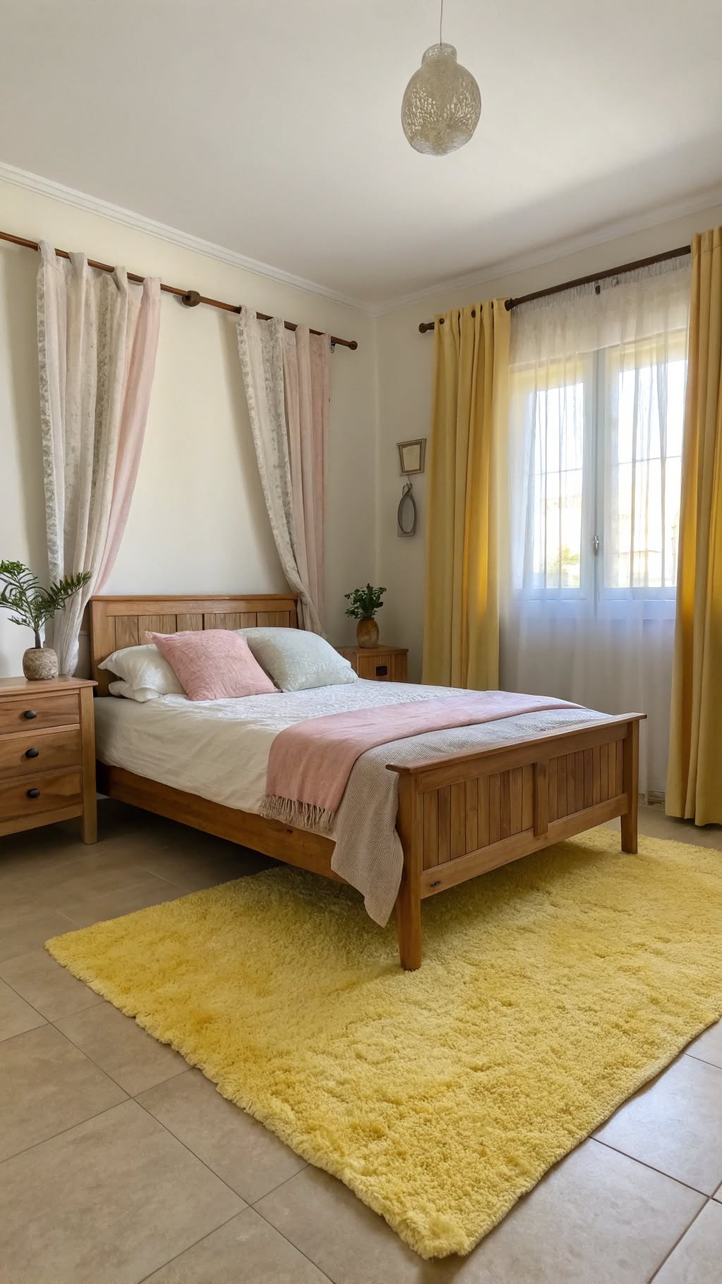 3. Add a Yellow Rug