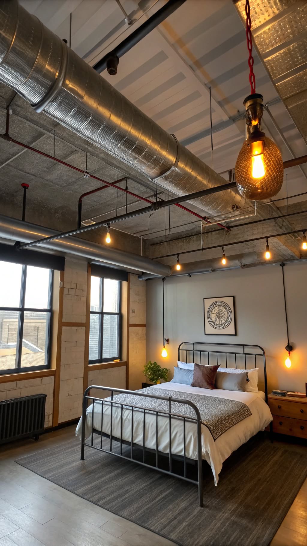4. Open Ceiling with Exposed Ducts