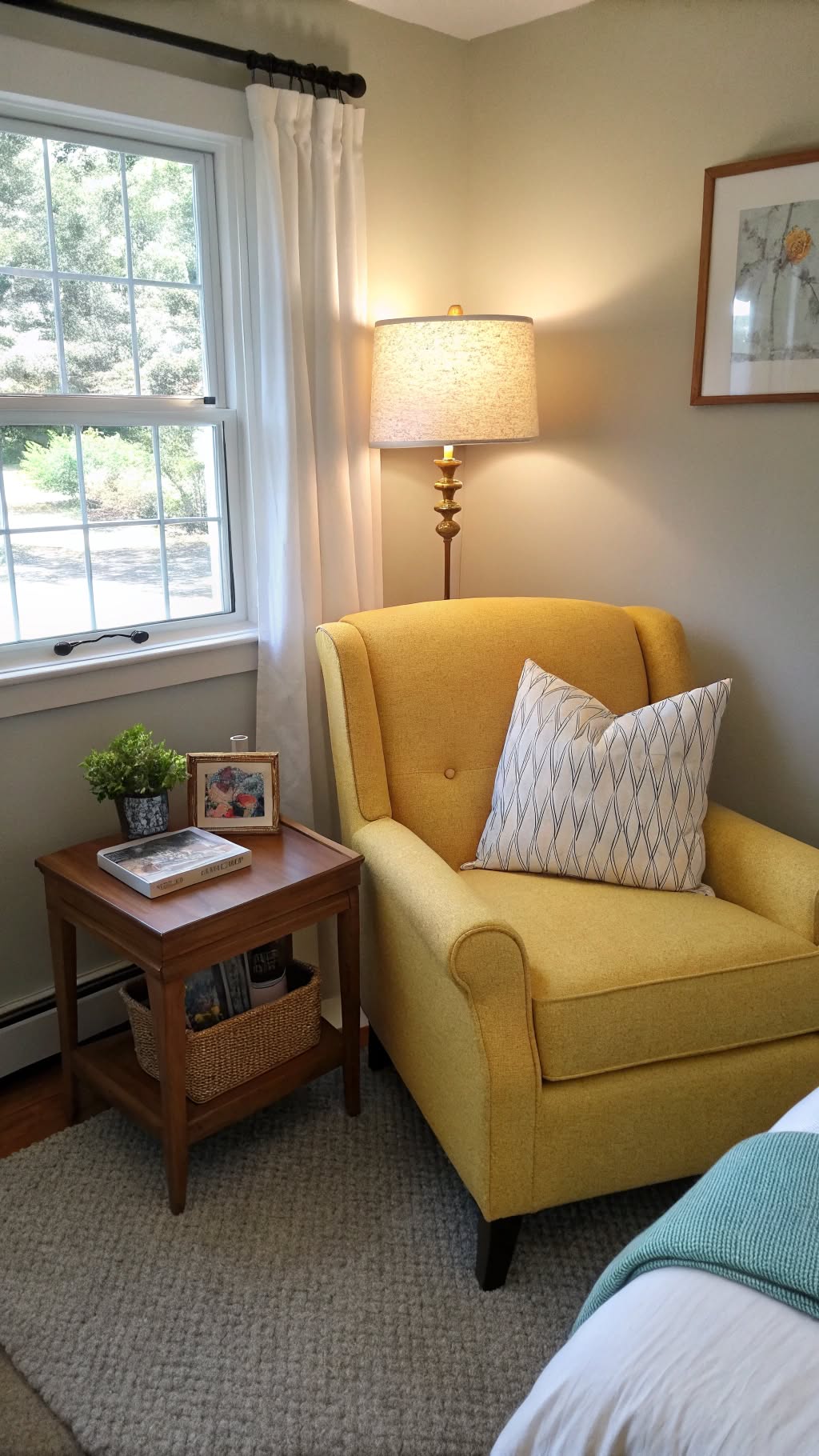 6. Incorporate Yellow Accent Furniture