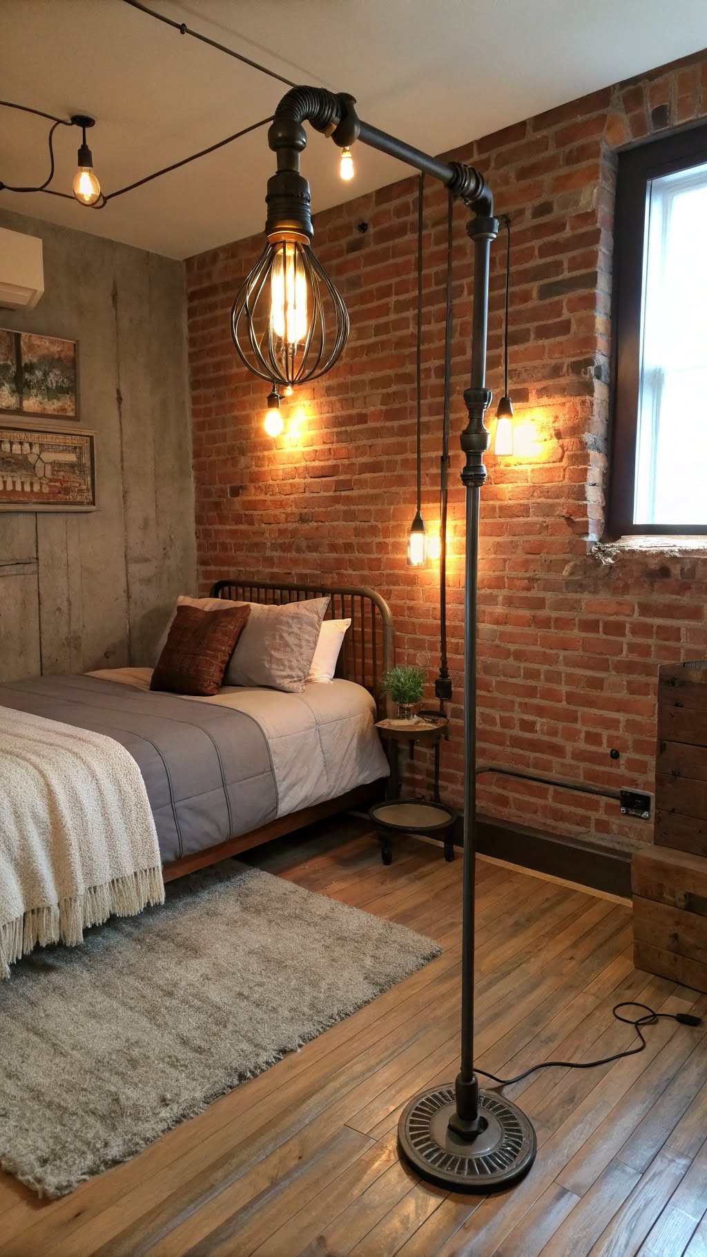 6. Industrial Lighting Fixtures for Ambiance