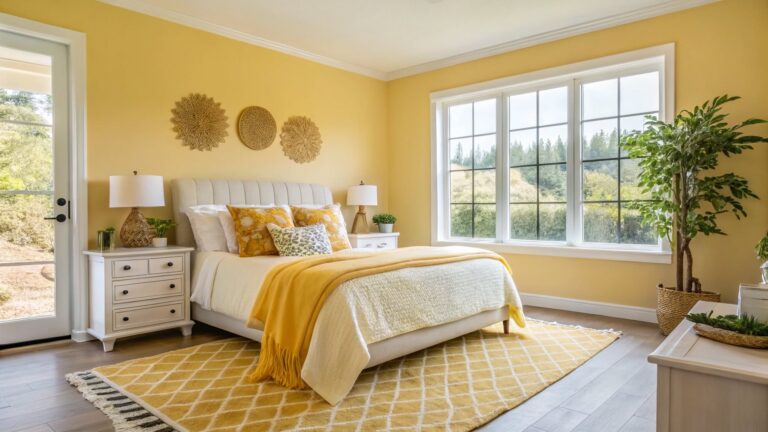 20 Yellow Bedroom Ideas For Budget-Friendly Glow