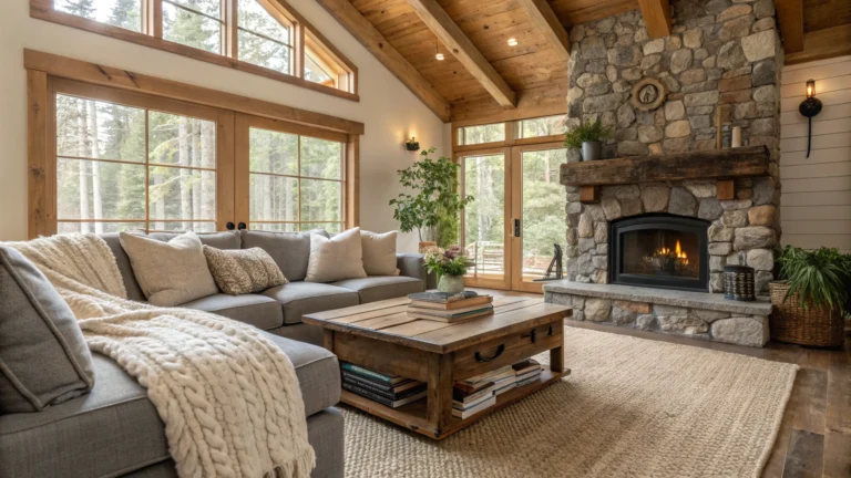 17 Modern Rustic Living Room Designs For Cozy Chic Charm