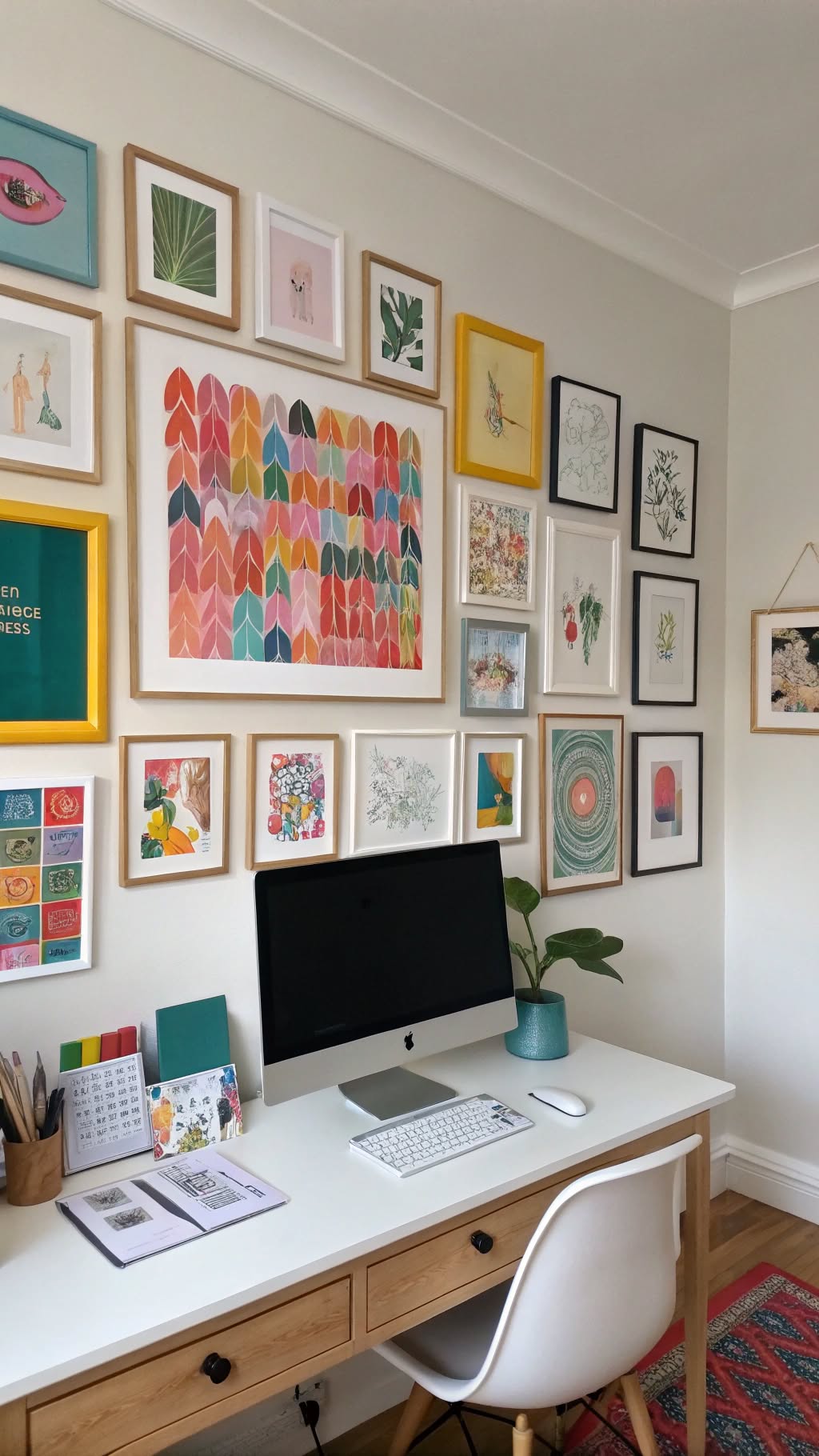 10. Add a Pop of Color with Affordable Art Prints