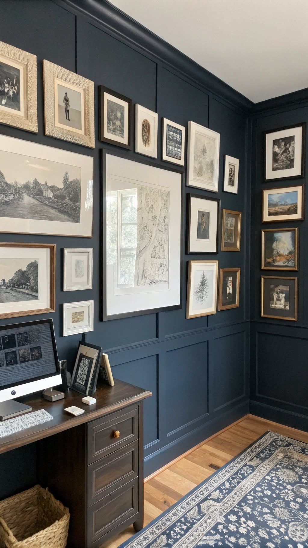 10. Moody Gallery Wall