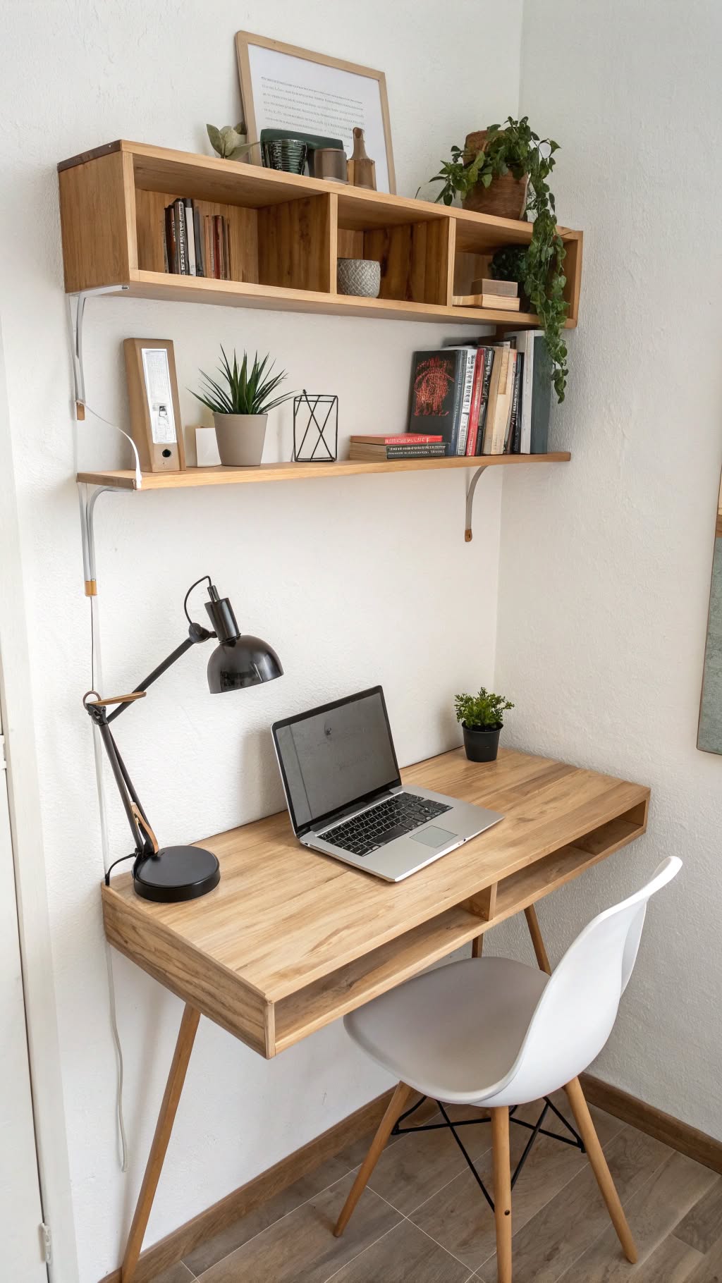 10. The Floating Desk Nook