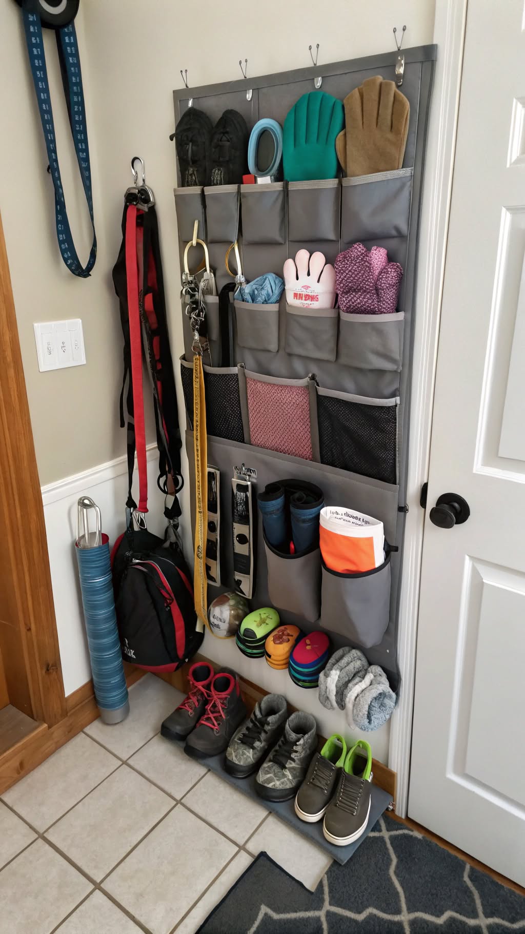 11. Use Over-the-Door Organizers