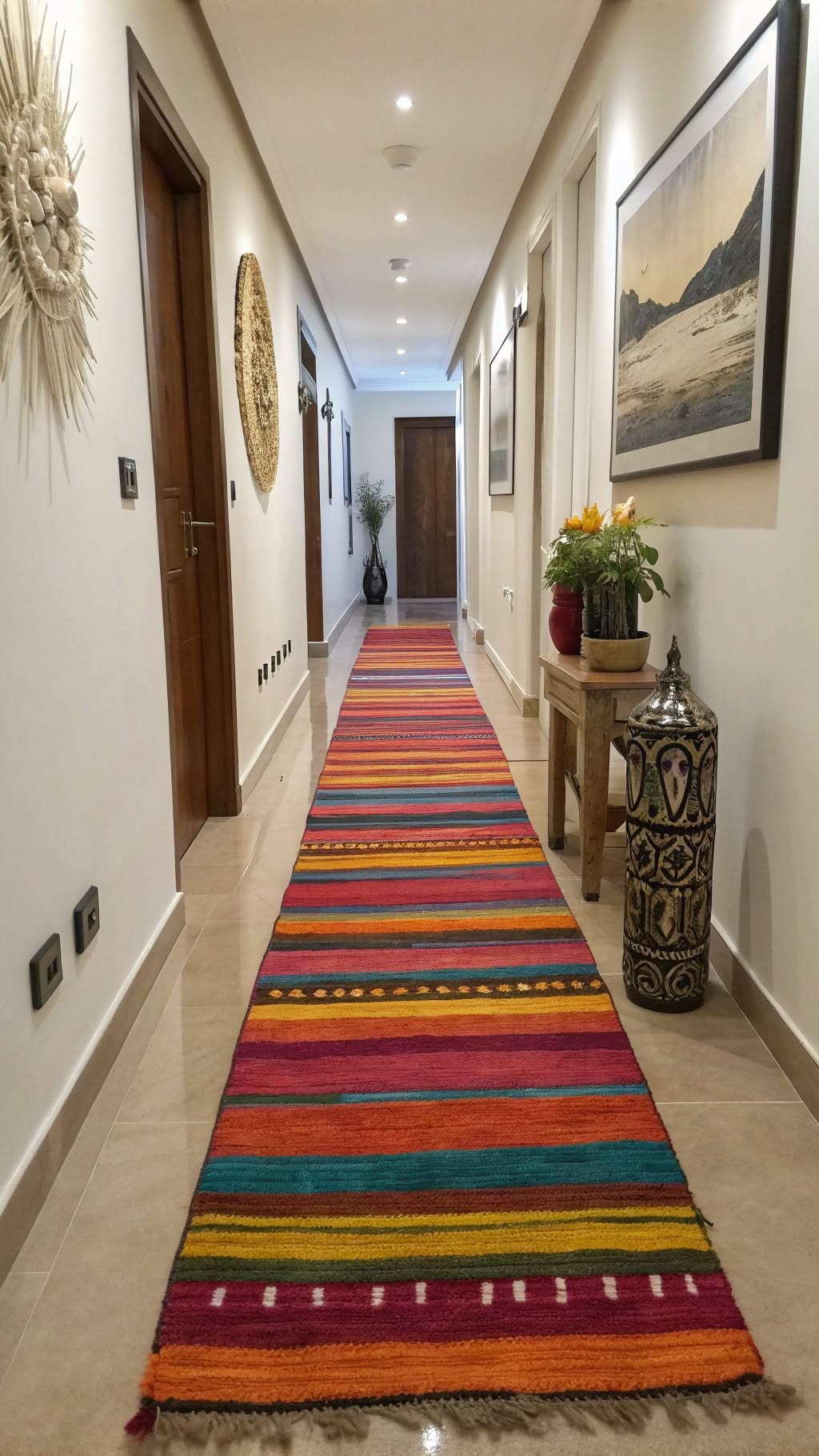 12. Add a Runner Rug