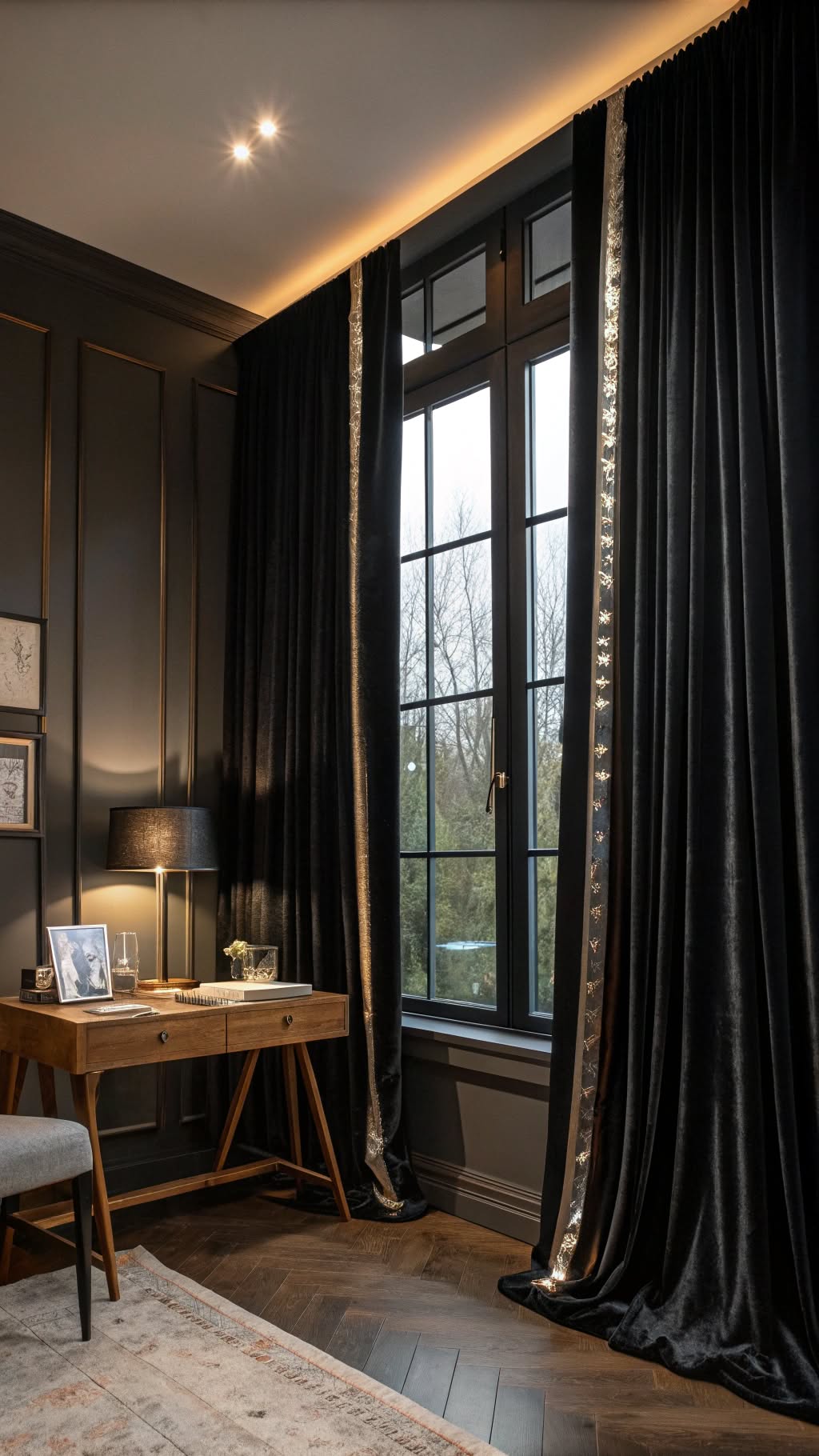 12. Blackout Curtains with Texture