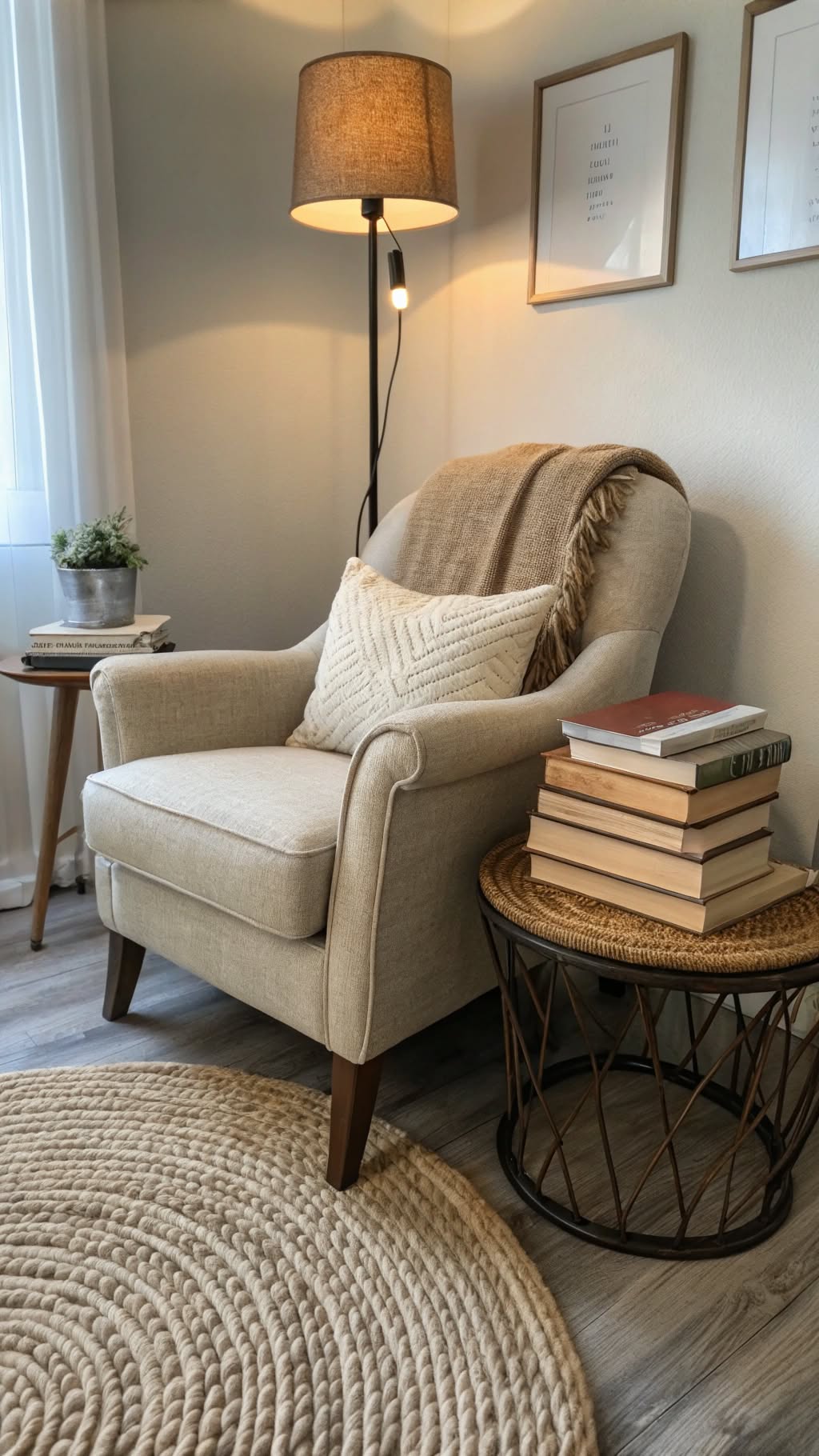 12. Create a Cozy Reading Nook Corner