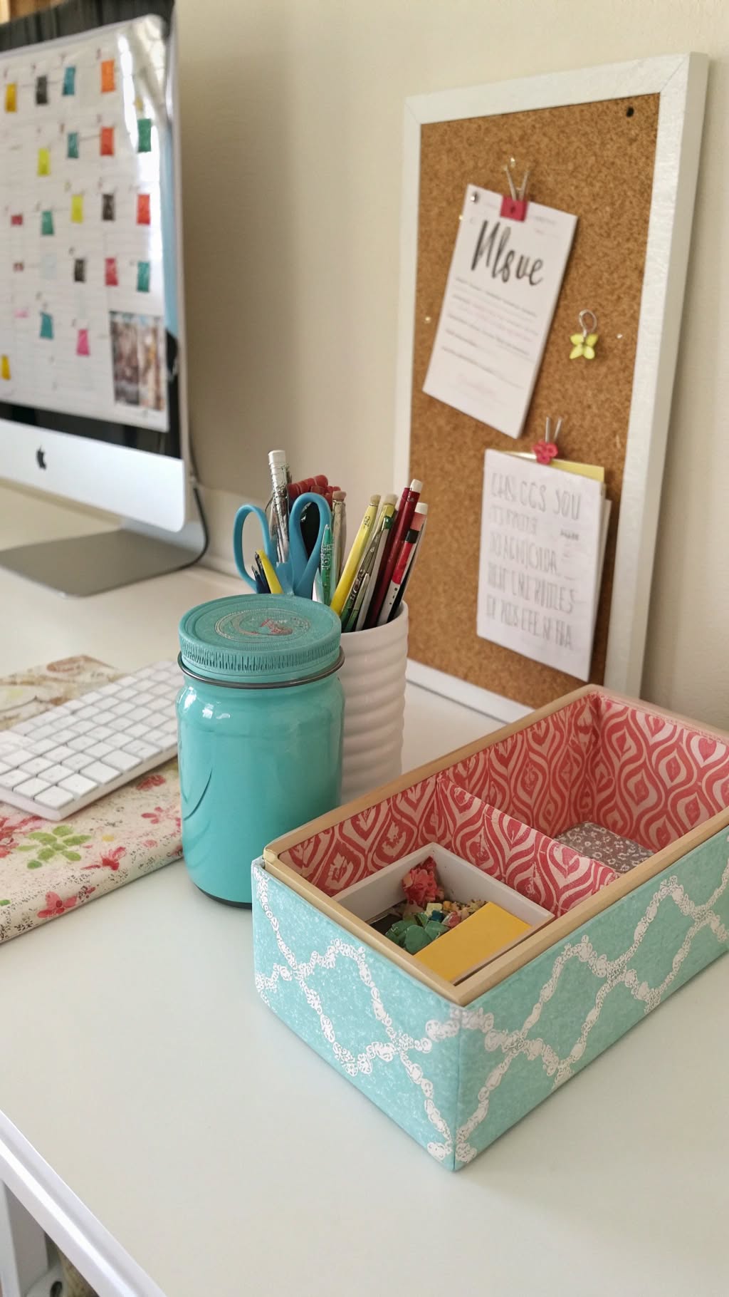 12. Incorporate DIY Desk Accessories