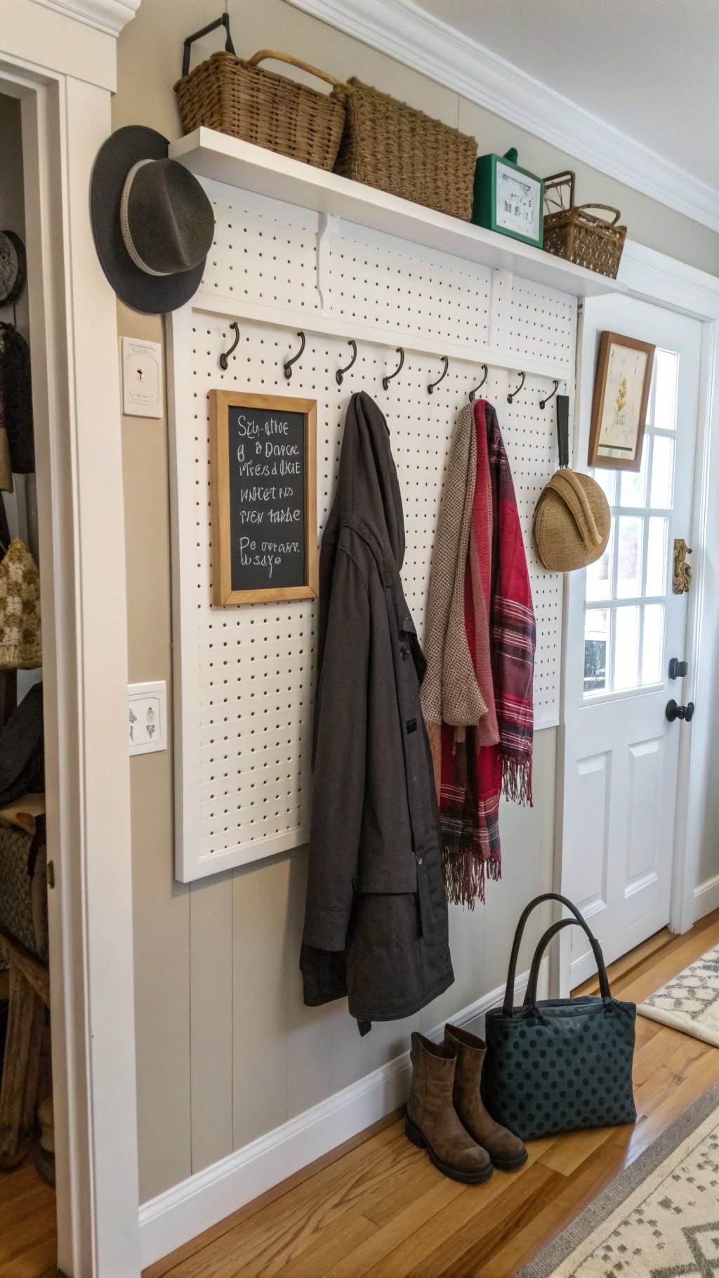 12. Install DIY Pegboards