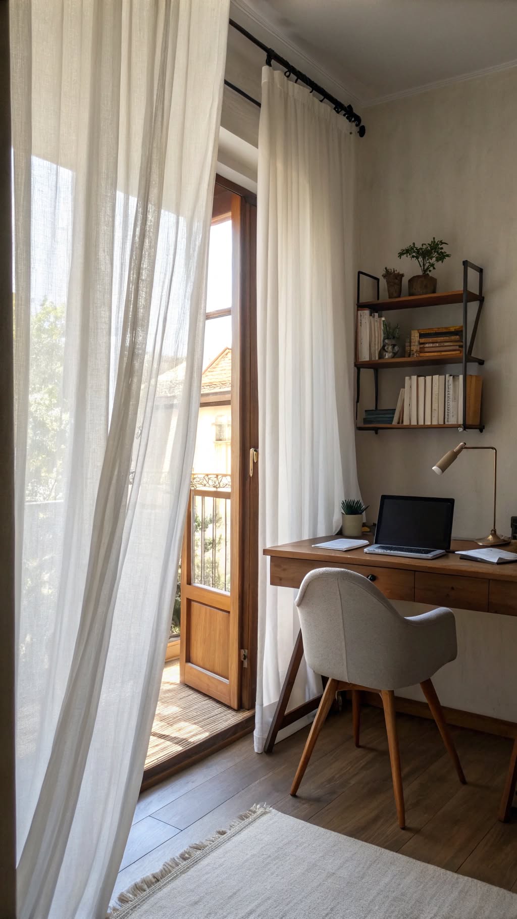 15. Use Curtains to Define Your Space