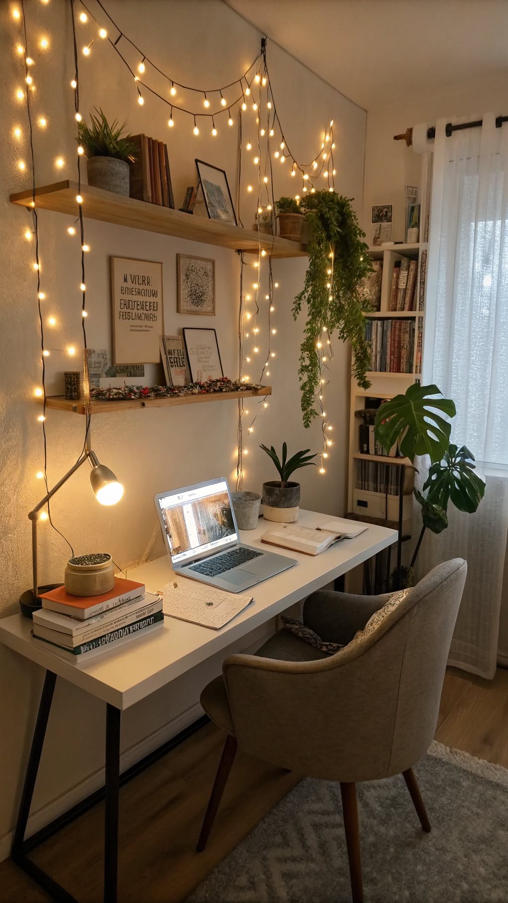 15. Use String Lights for Cozy Ambiance
