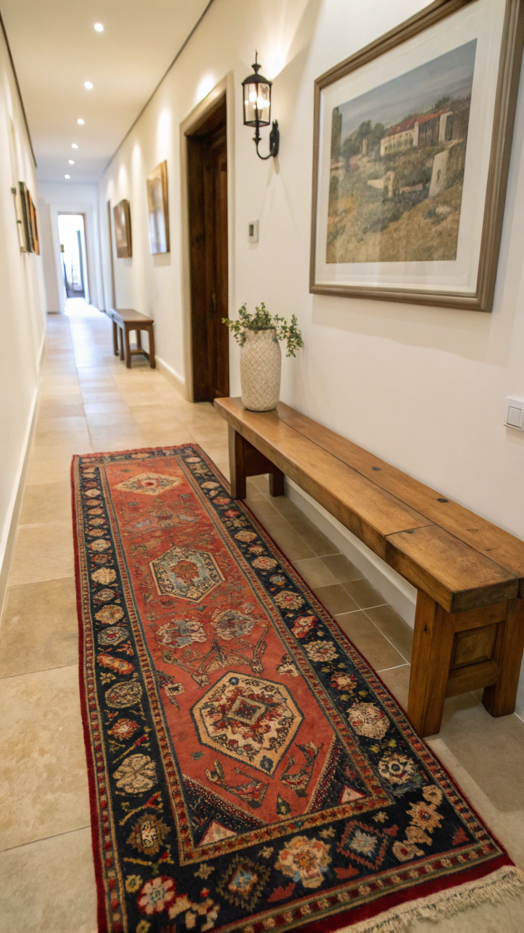 18. Incorporate a Vintage Rug