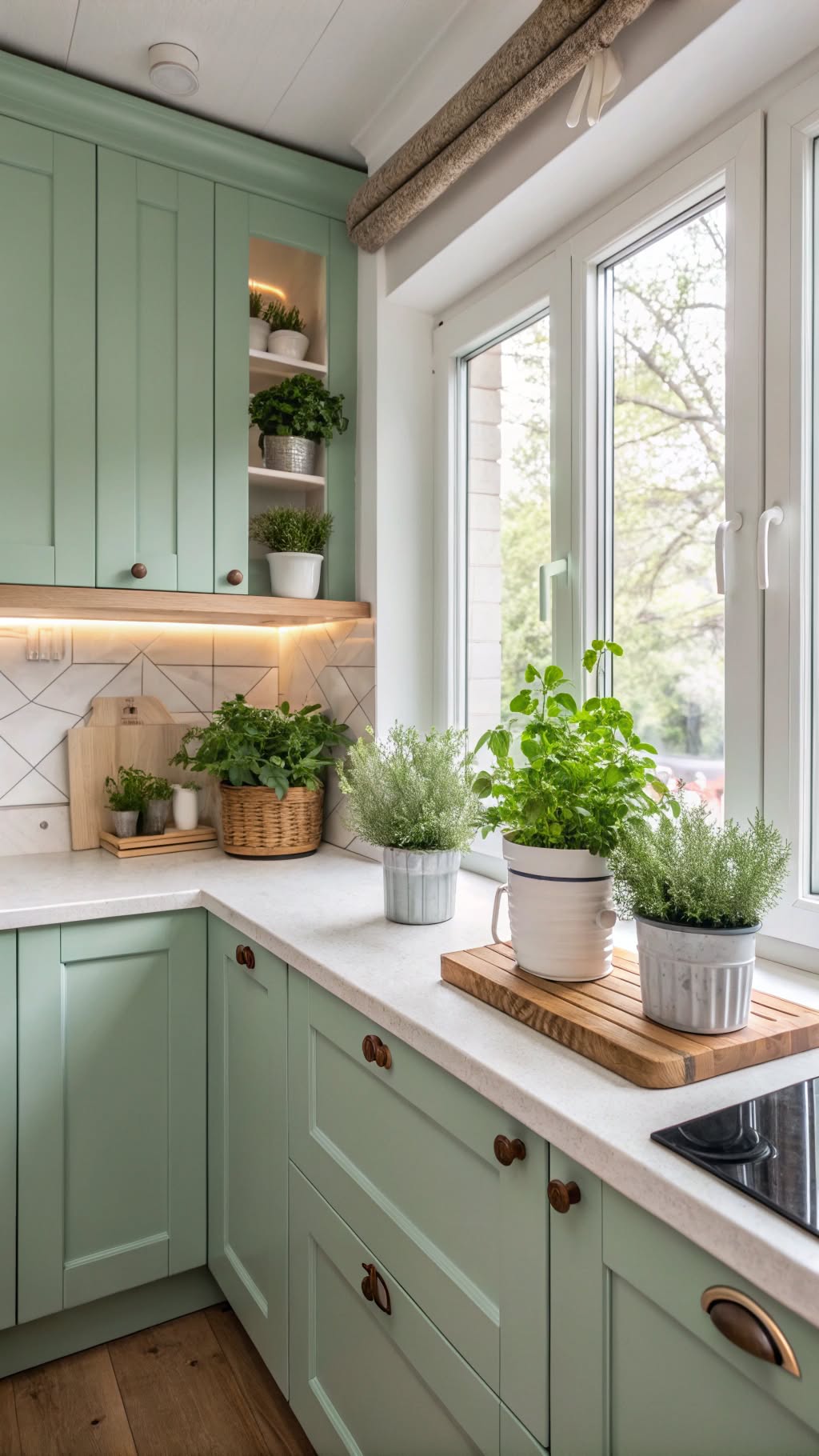 18. Mint Green for a Fresh and Airy Feel