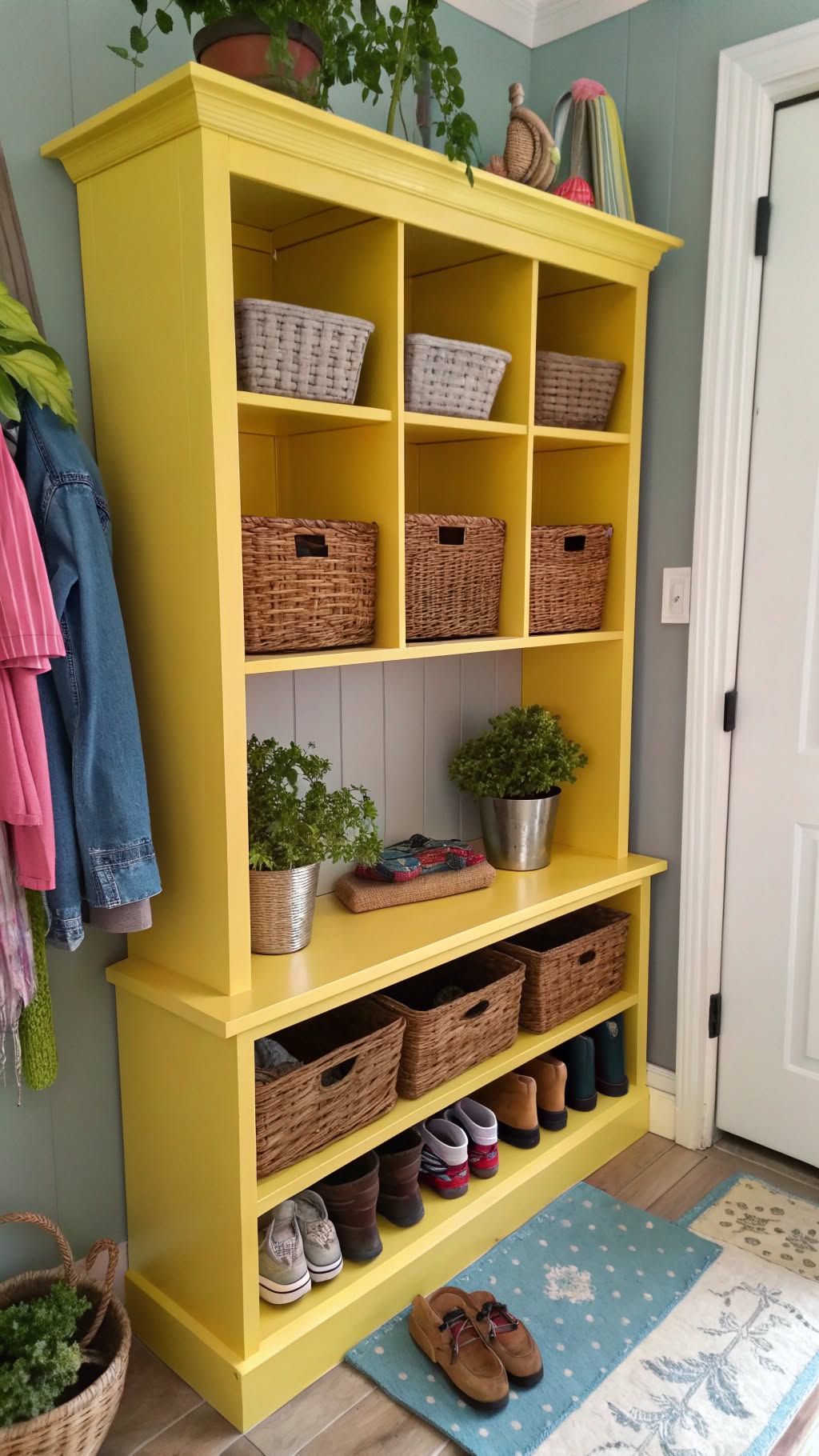 18. Repurpose a Bookshelf for Storage
