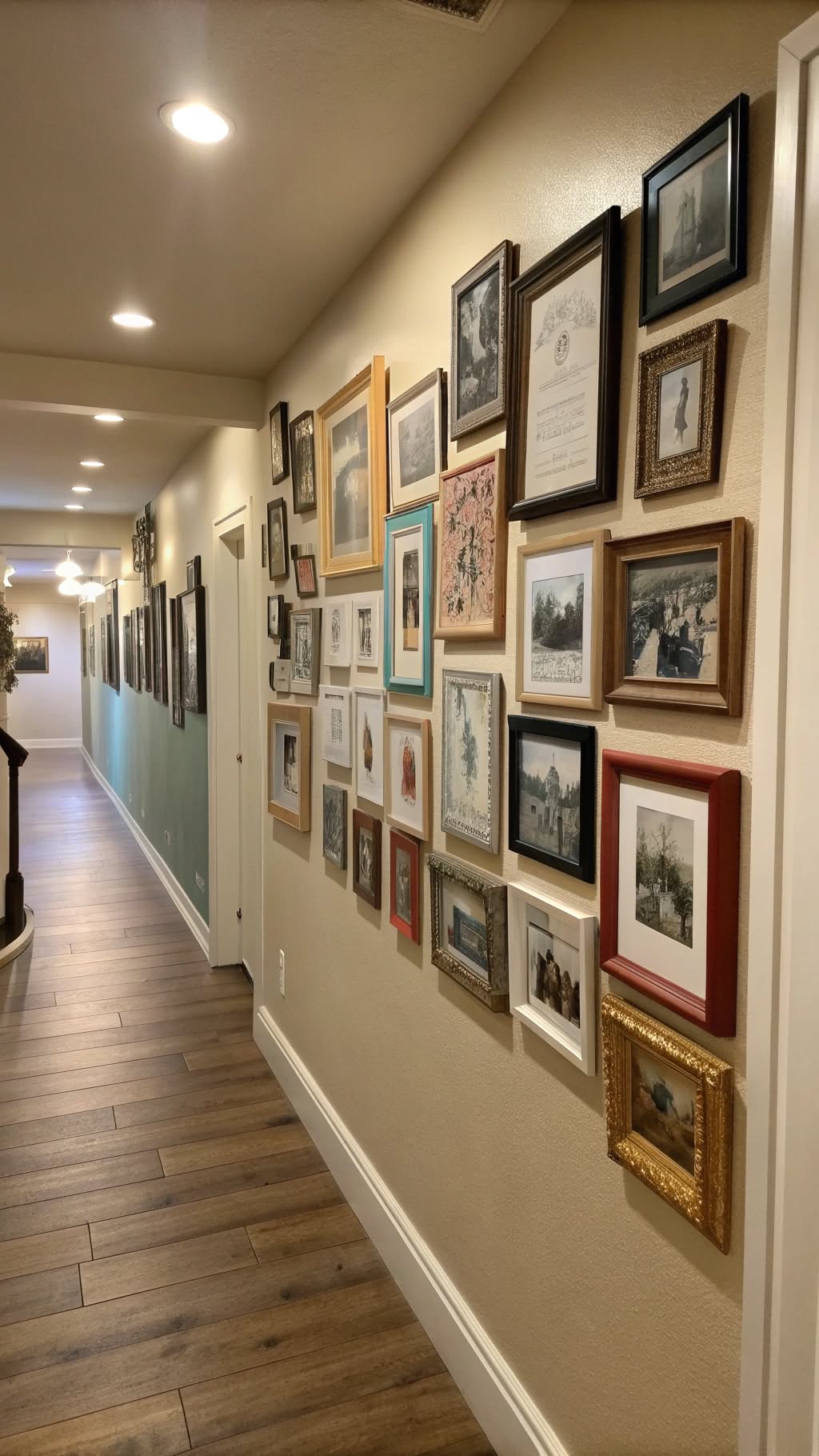 1. Create a Gallery Wall with Thrifted Frames