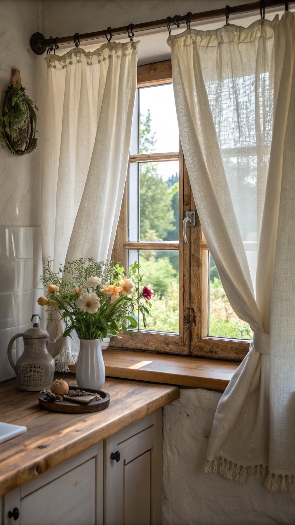 1. Light and Airy Linen Curtains
