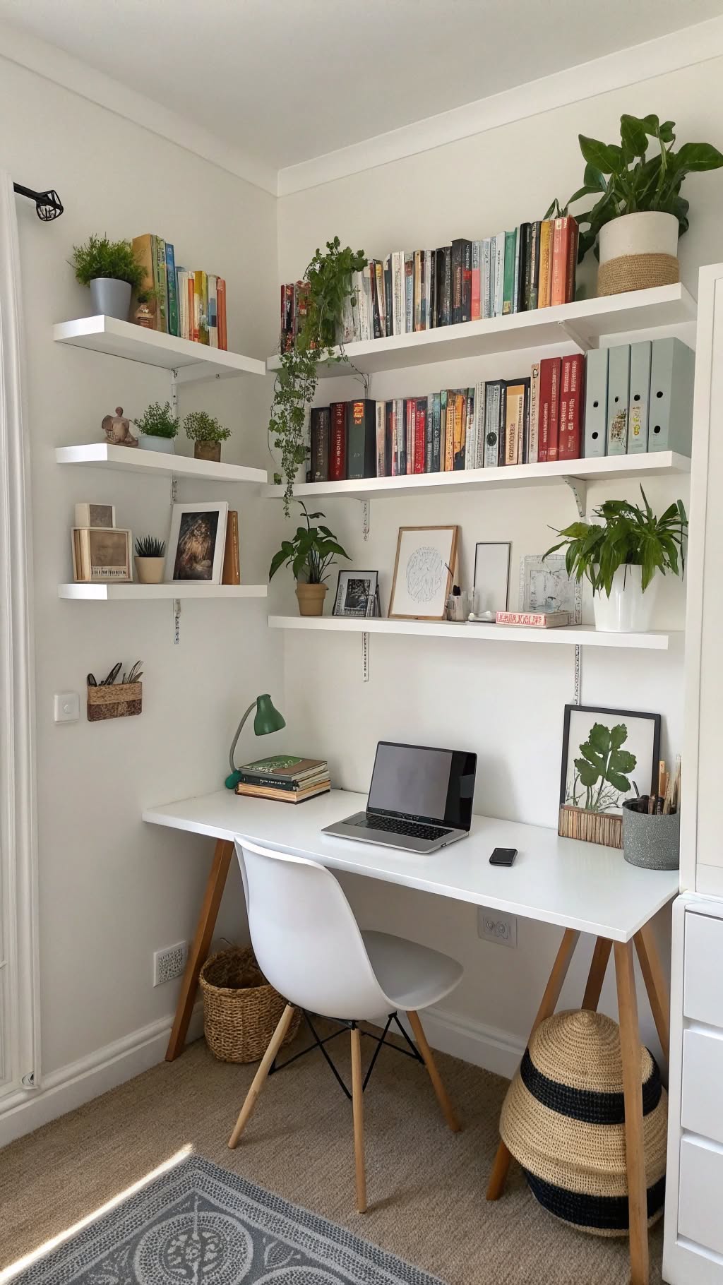 1. Maximize Vertical Space with Shelving