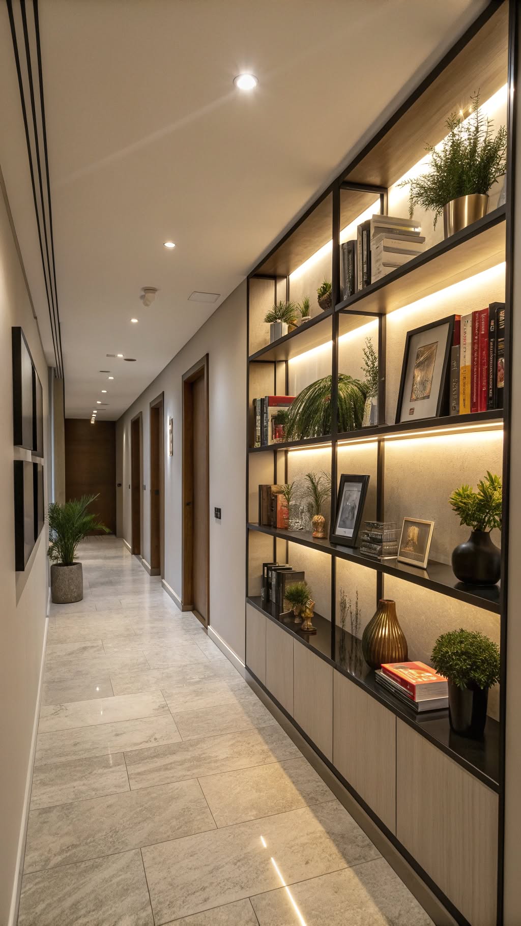 21. Install Wall-Mounted Shelving