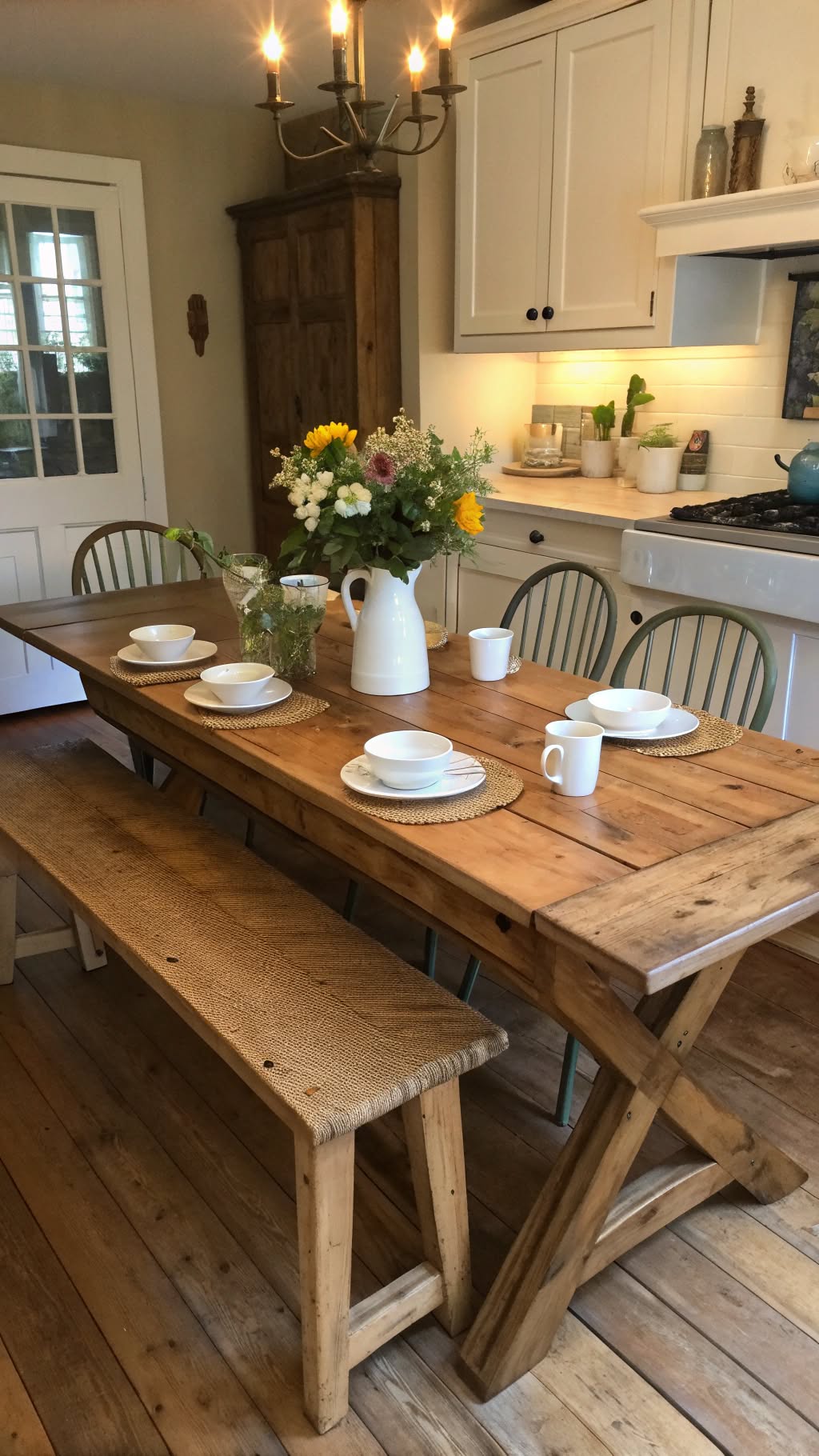 23. Extendable Harvest Table