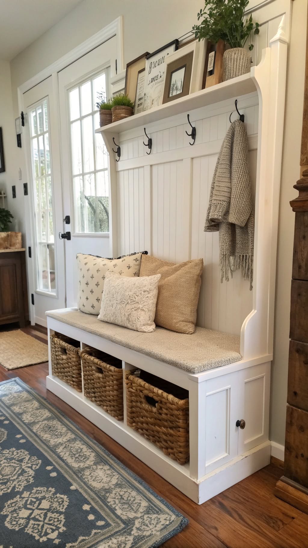 23. Upcycled Pallet Bench