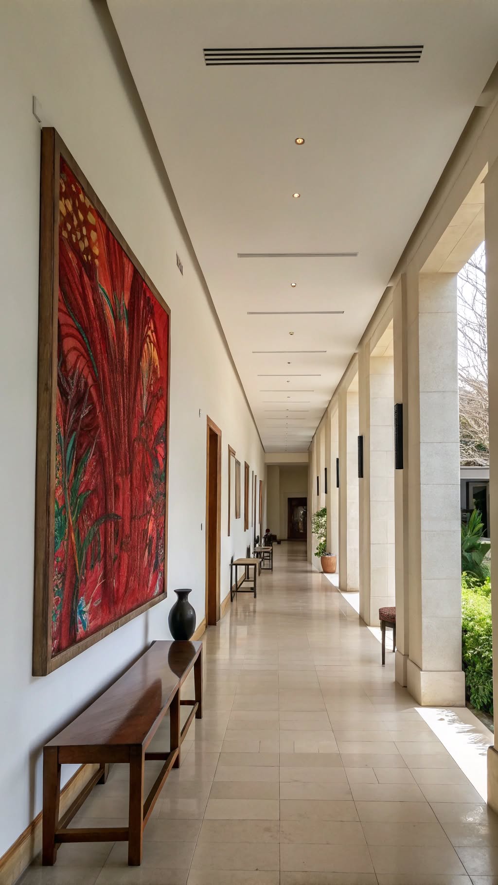 24. Hang Oversized Artwork