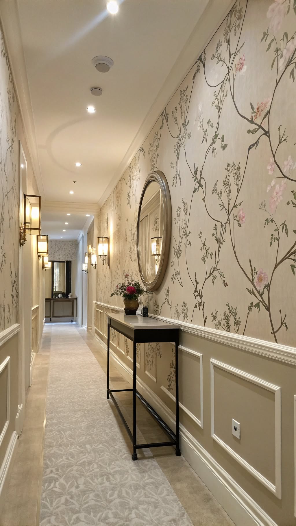 2. Add Peel-and-Stick Wallpaper for Instant Impact