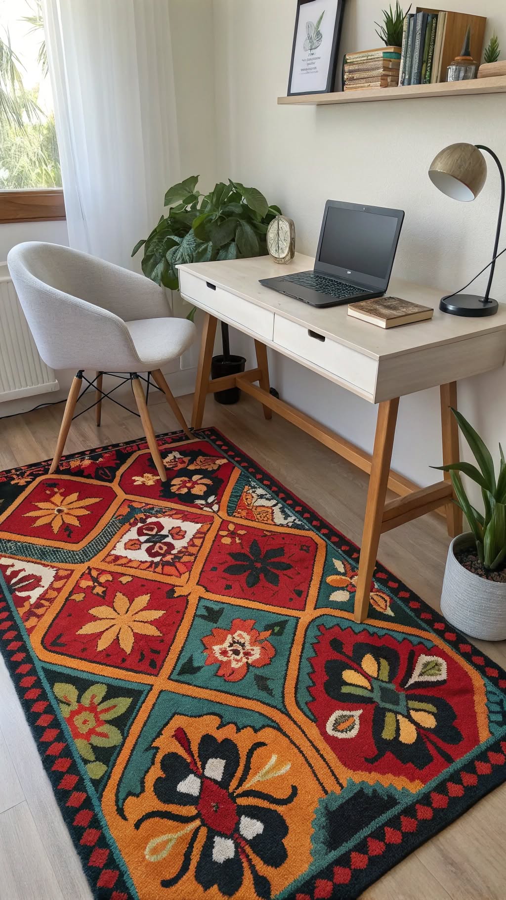 2. Add a Statement Rug