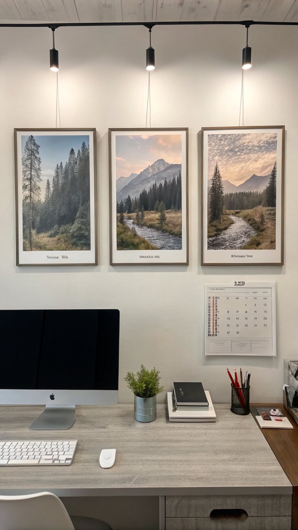 2. Repurpose Old Calendars as Art