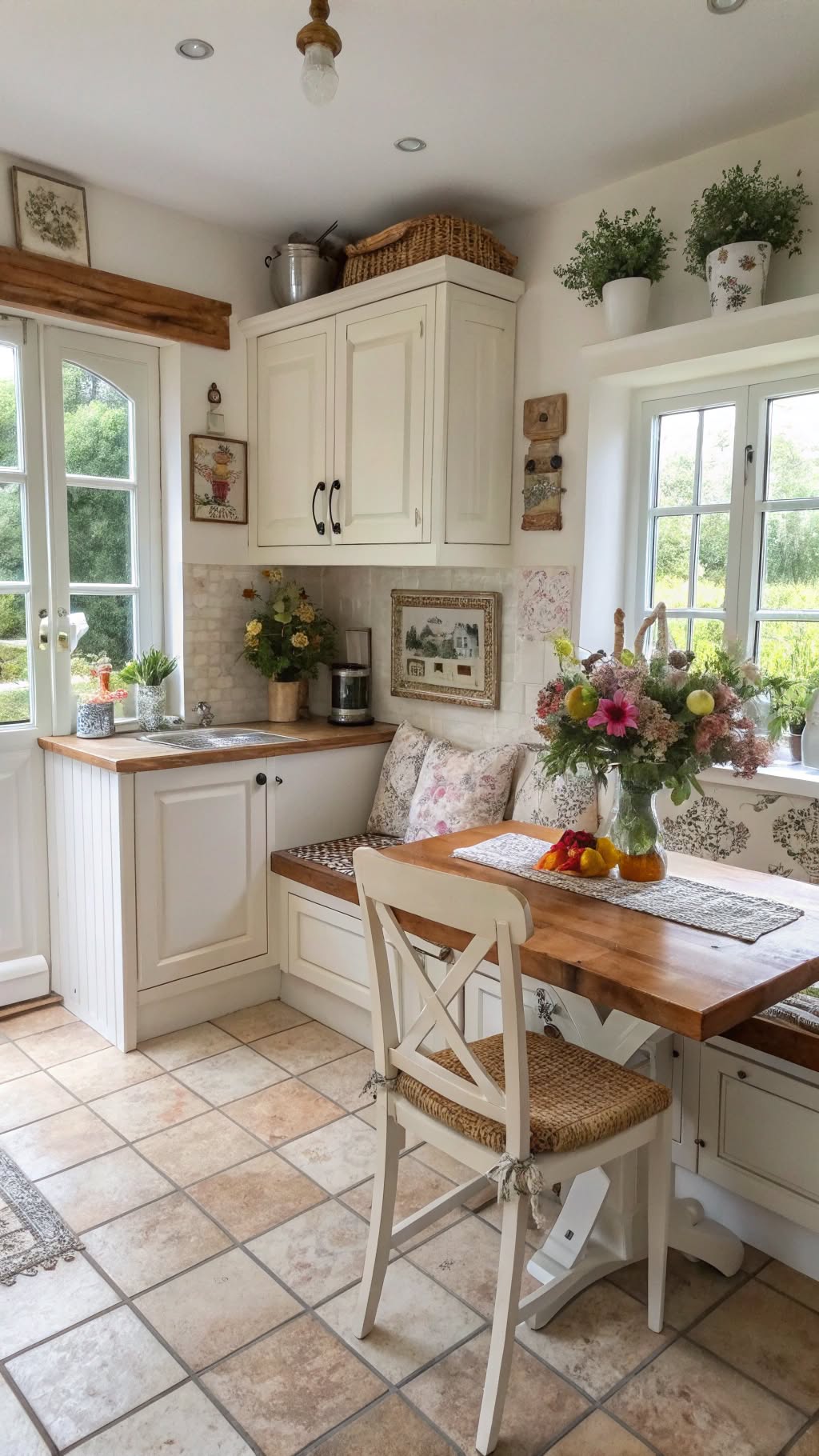 2. The L-Shaped Kitchen with a Breakfast Nook