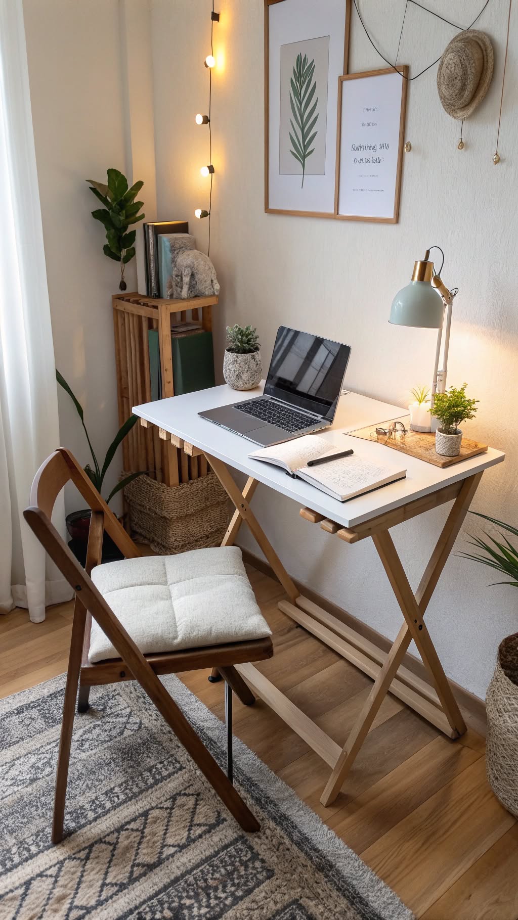 2. Use a Foldable Desk for Flexibility