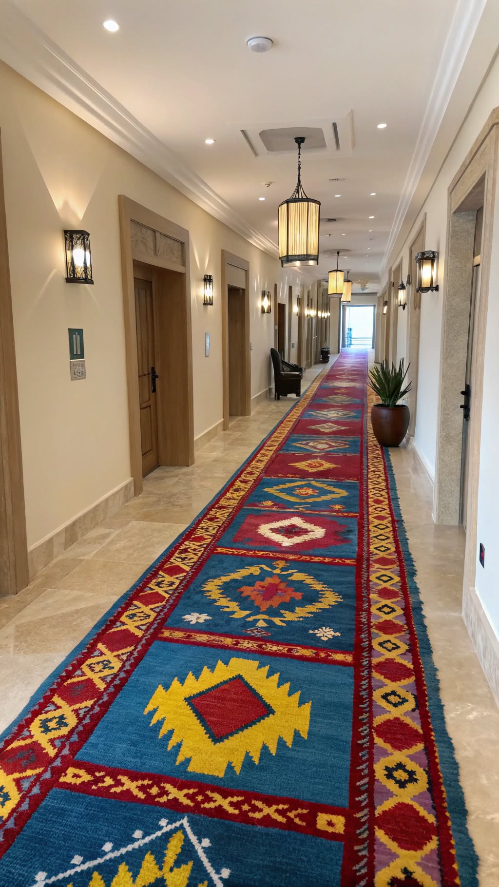 3. Add a Runner Rug
