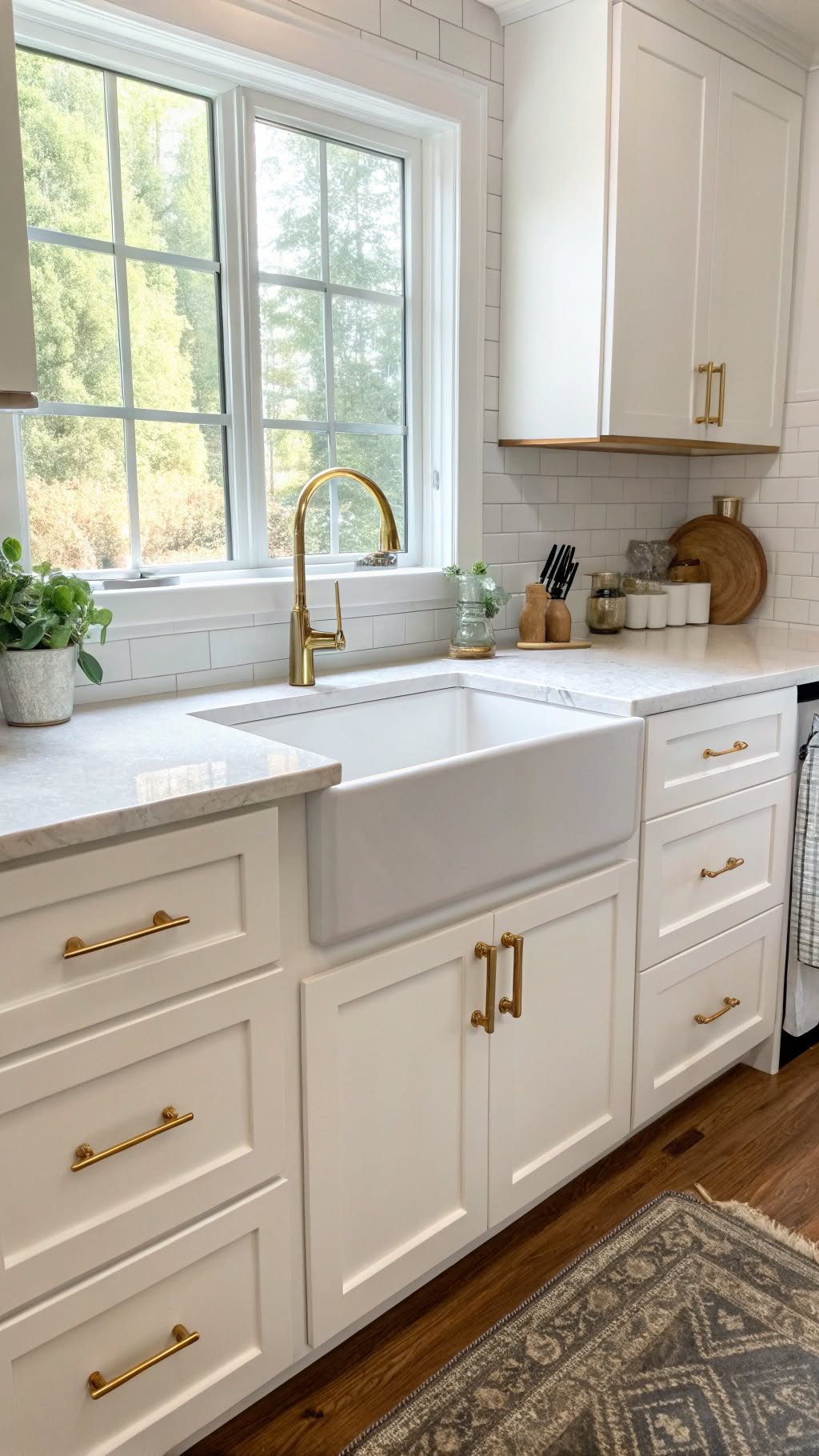 3. Choose Shaker-Style Cabinets for Timeless Appeal