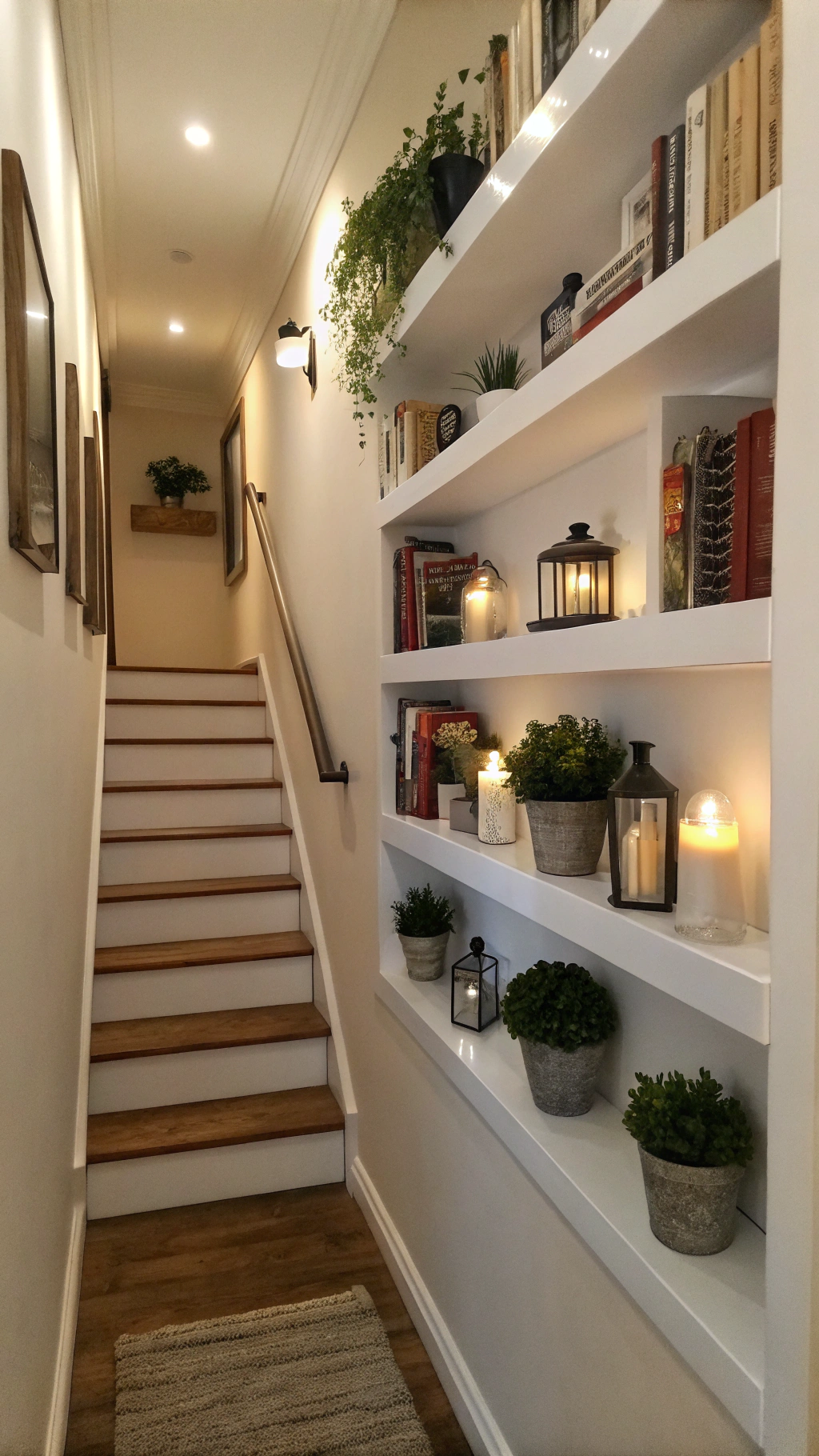 3. Install Floating Shelves