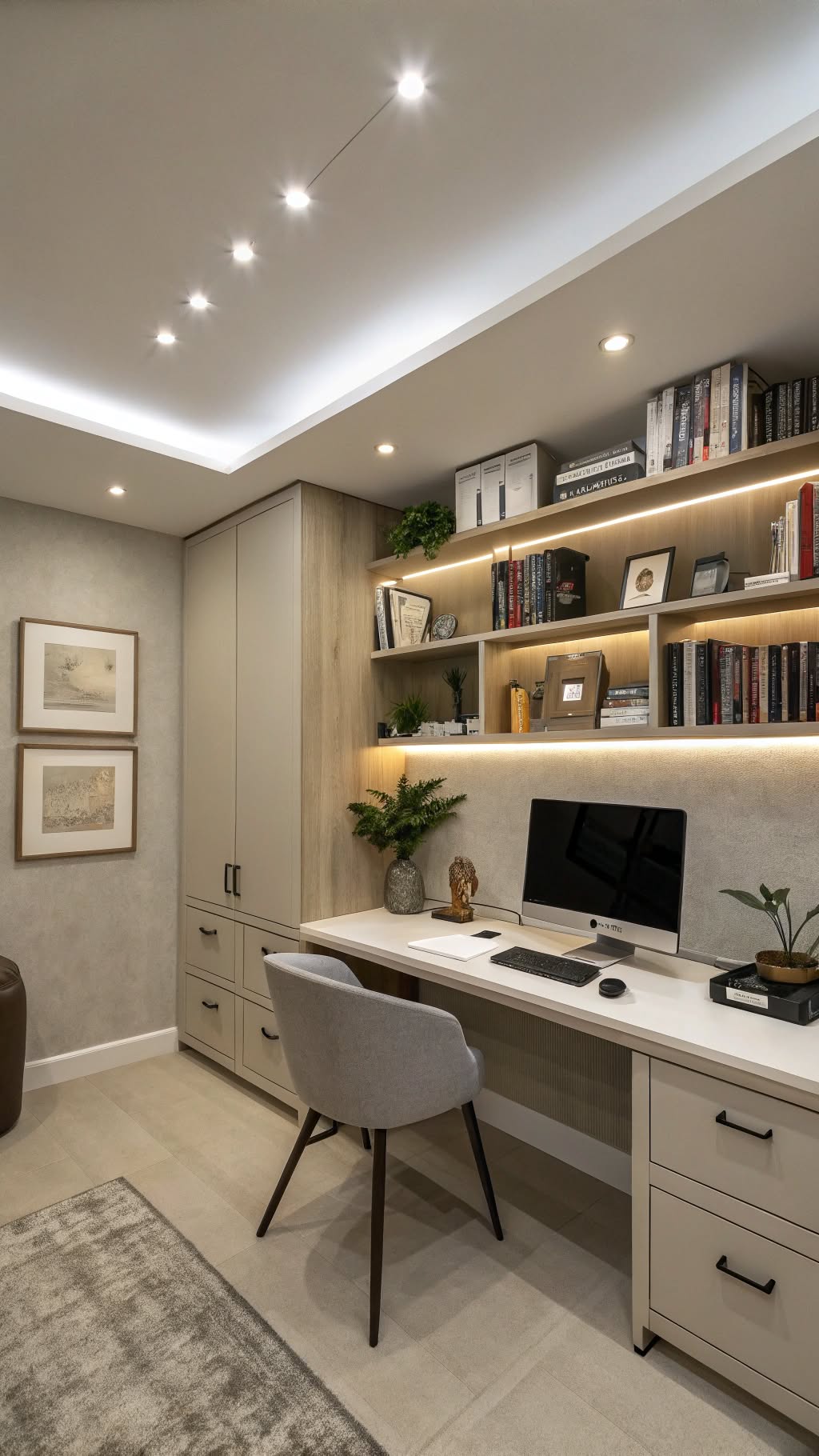 3. Recessed Lighting