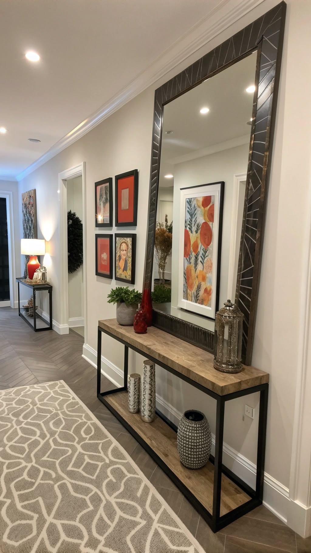 3. The Oversized Statement Mirror