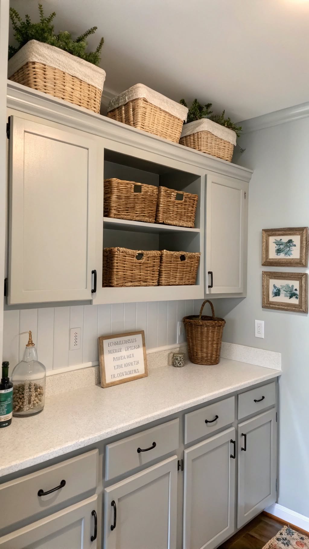 4. Extend Cabinets to the Ceiling
