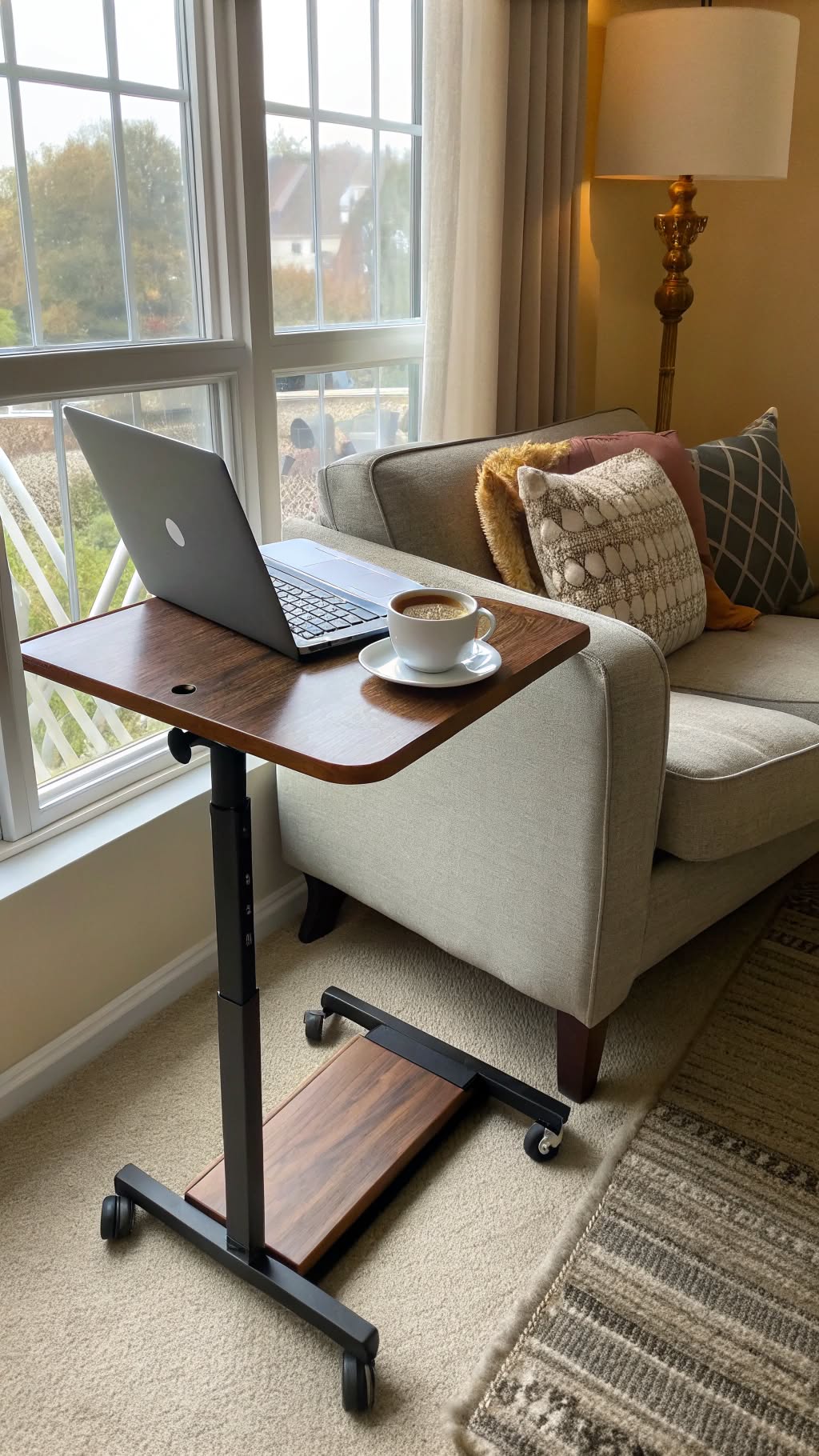4. Mobile Desks on Wheels