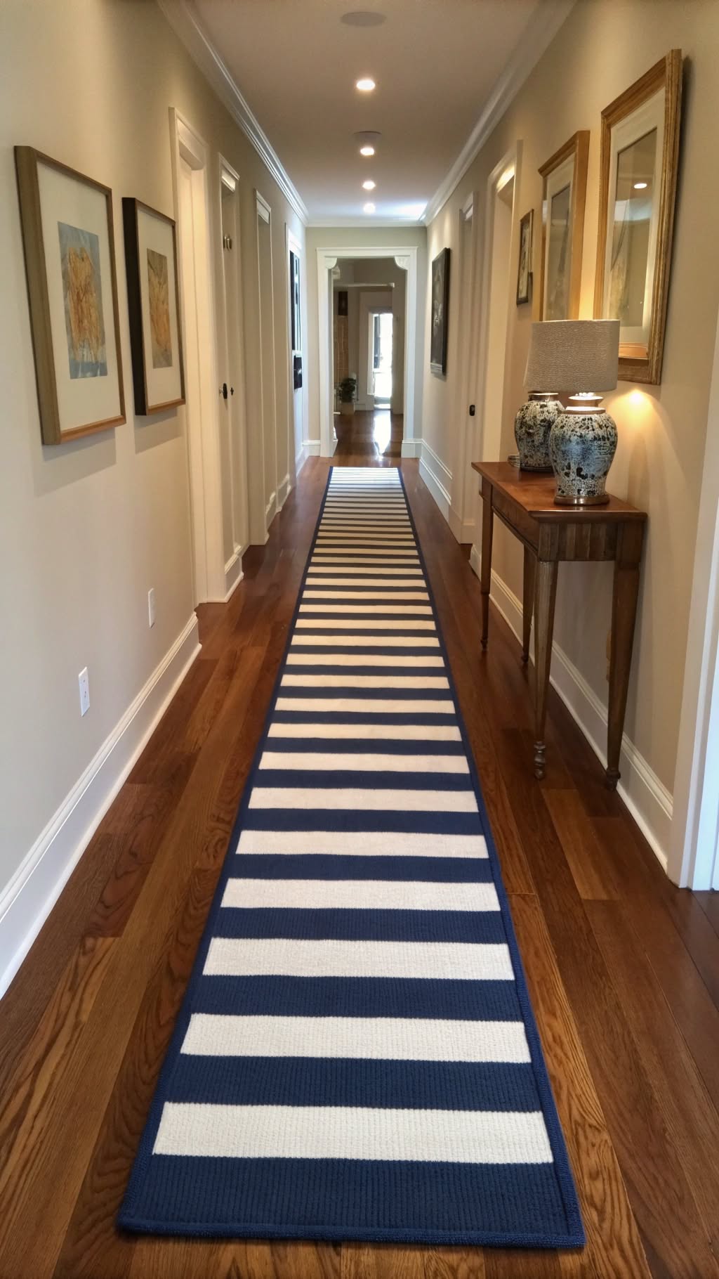 5. Incorporate a Runner Rug for Color and Texture