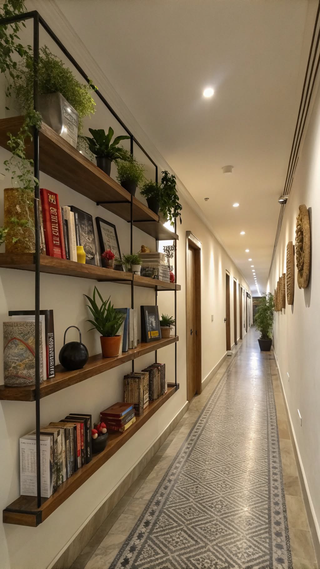 5. Install Floating Shelves