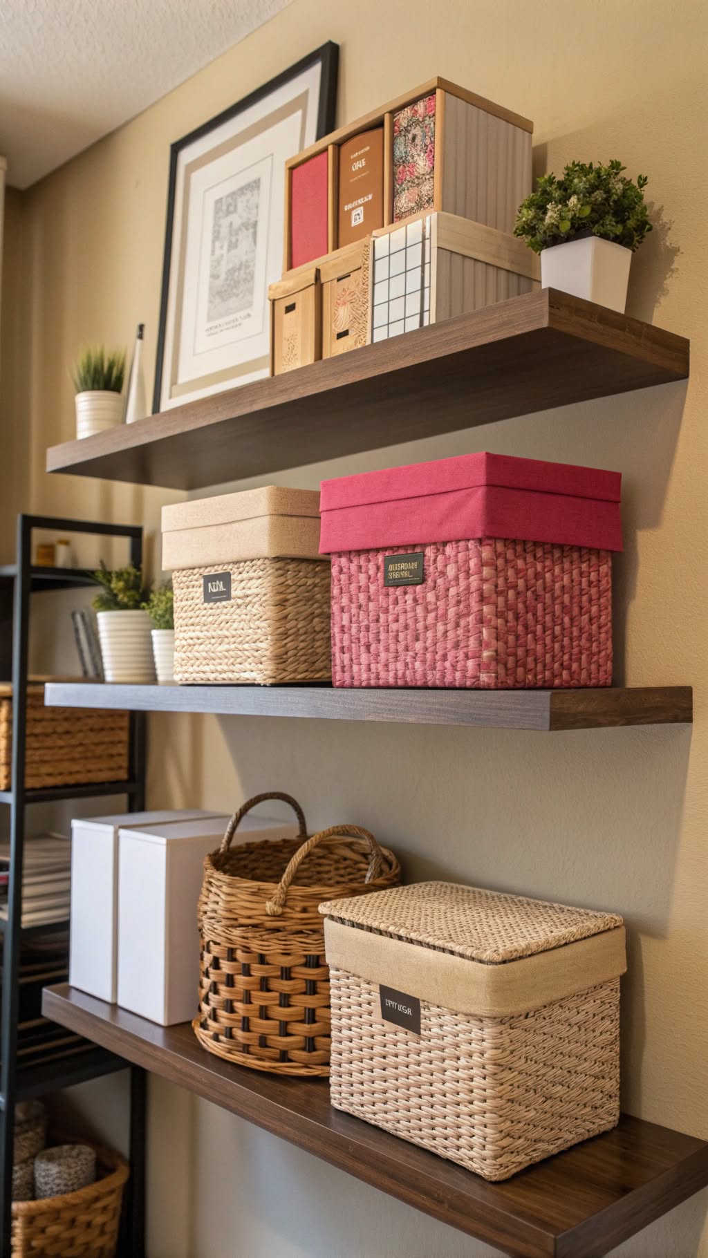 5. Organize with Stylish Storage