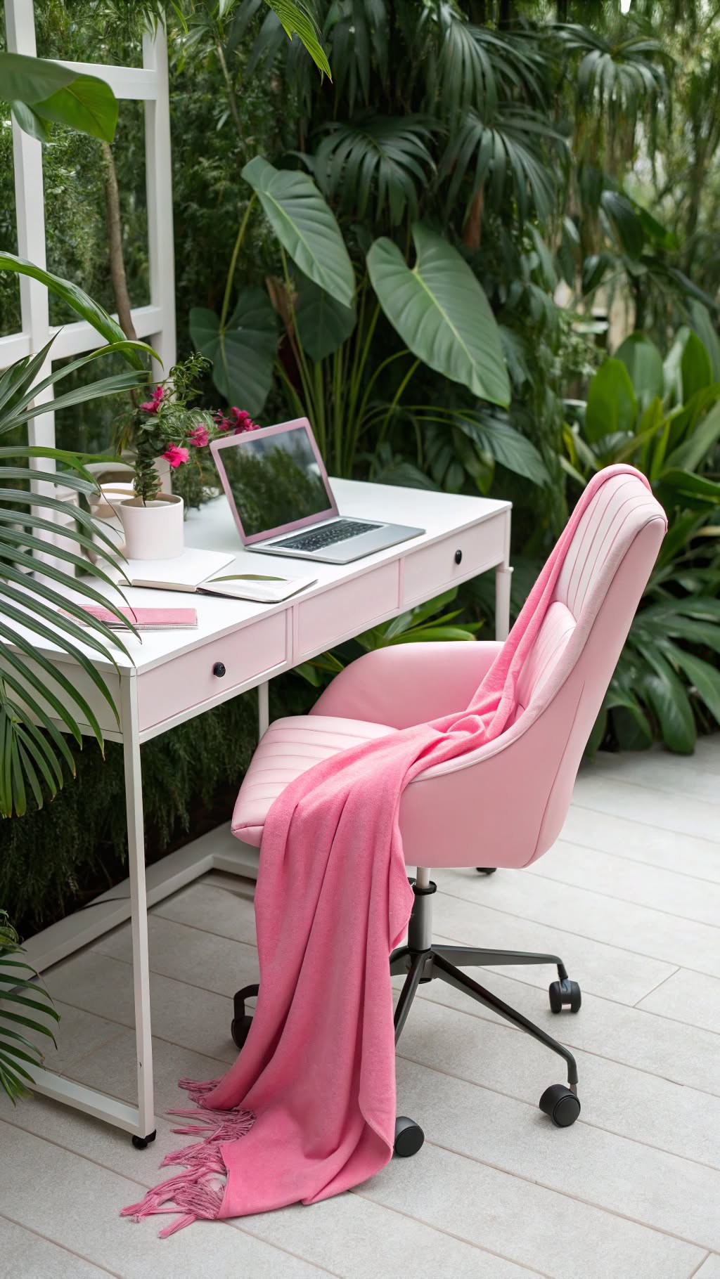 5. Pink Office Chair