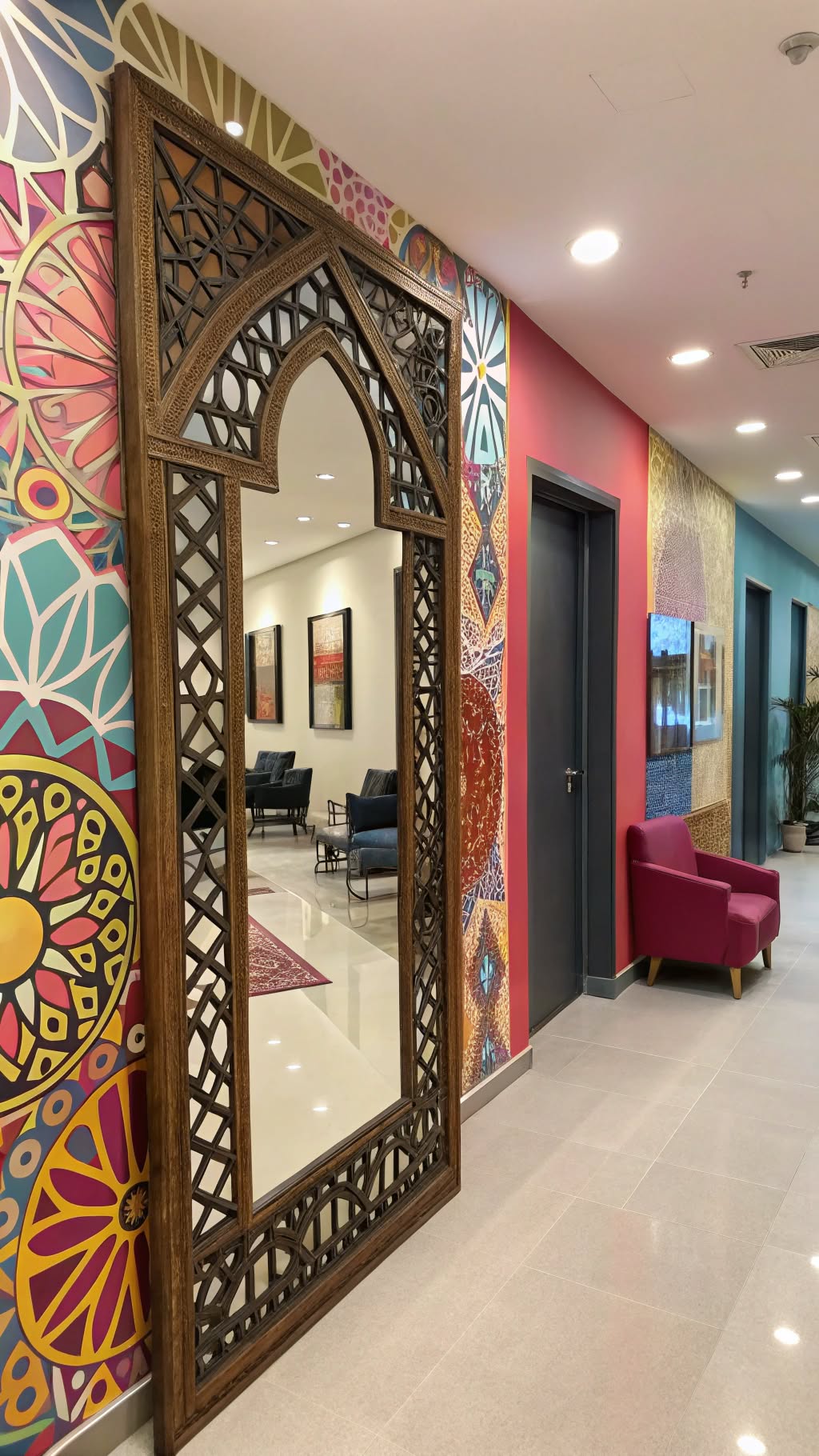 5. The Geometric Art Mirror