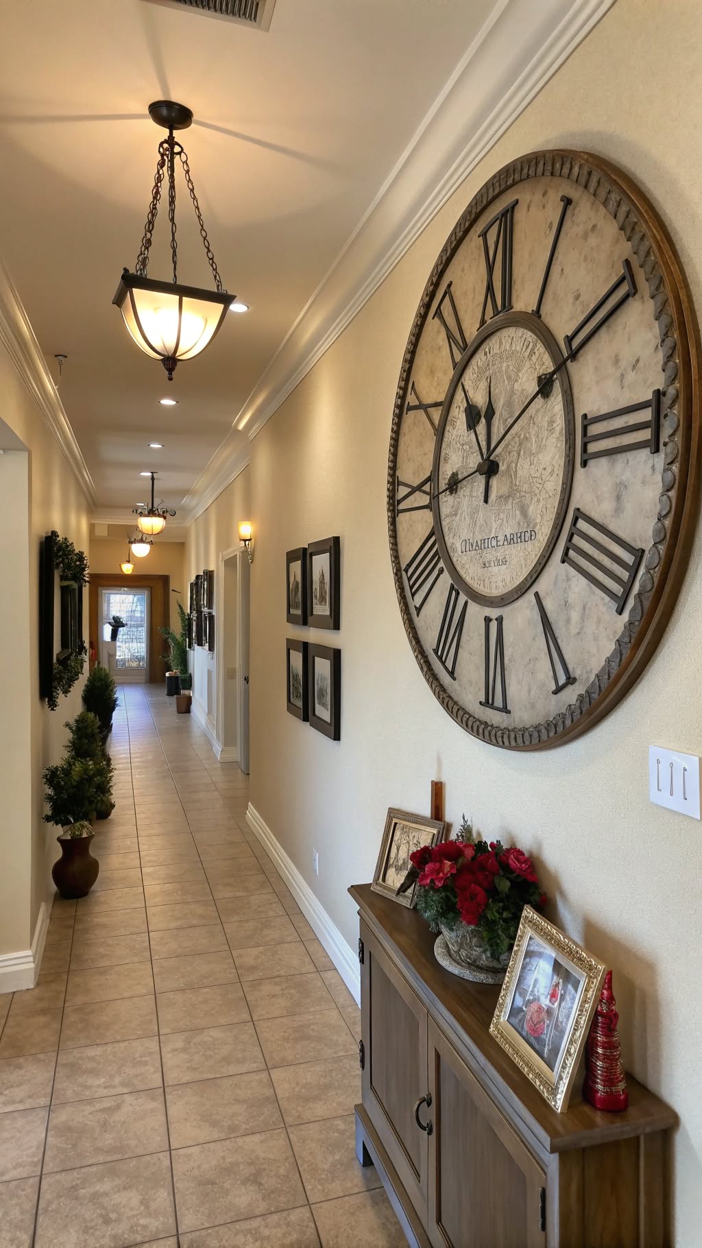6. Hang a Large Clock